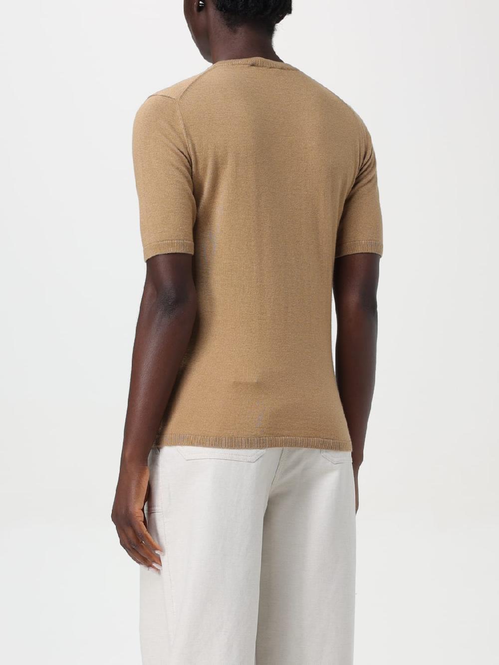 Giglio T-shirt Basic Max Mara In Cashmere E Seta