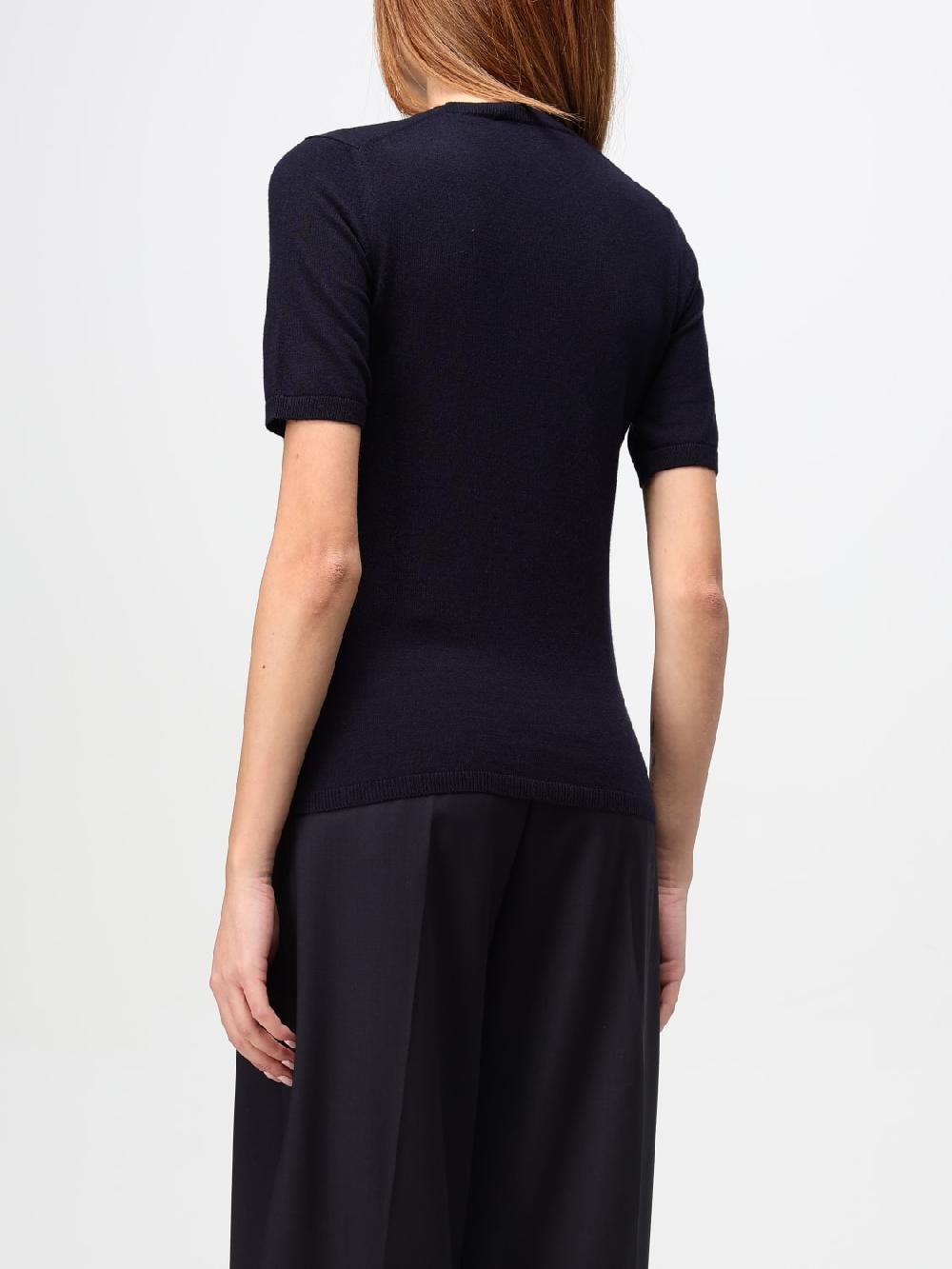 Giglio T-shirt Basic Max Mara In Cashmere E Seta