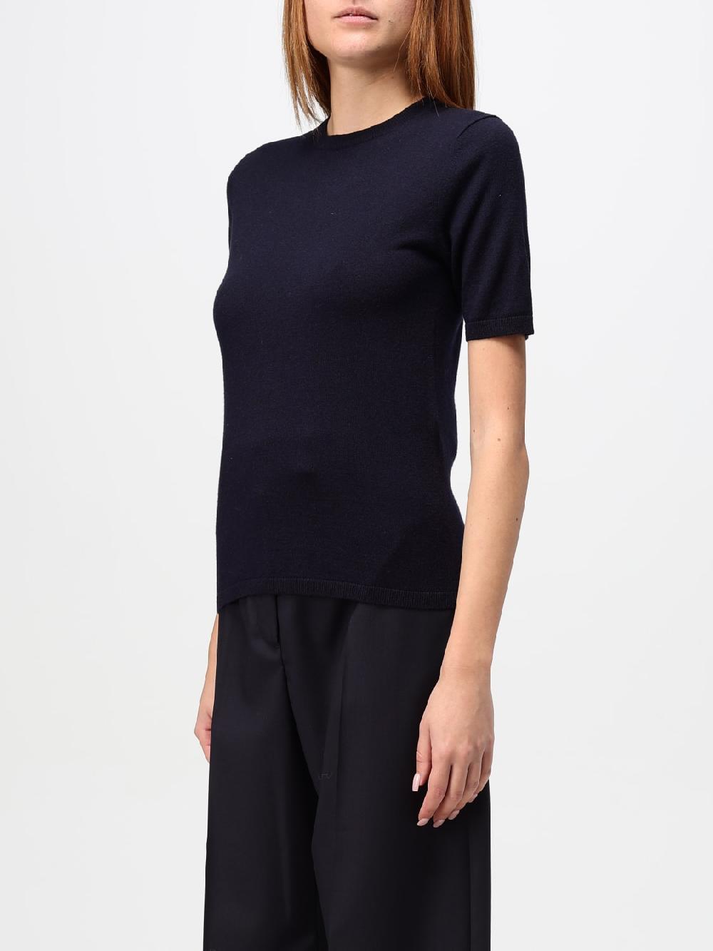 Giglio T-shirt Basic Max Mara In Cashmere E Seta