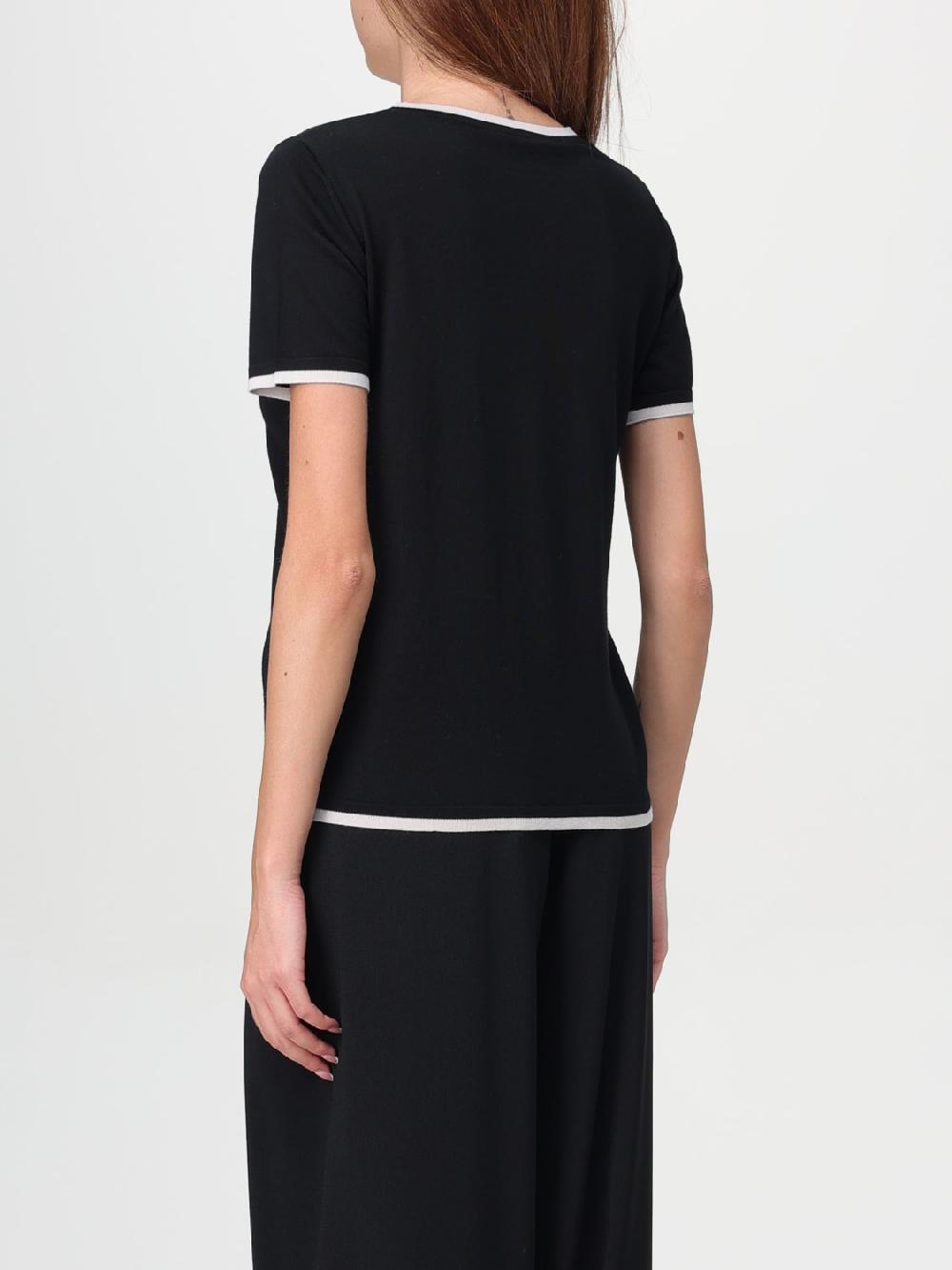 Giglio T-shirt Basic Max Mara In Lana Vergine