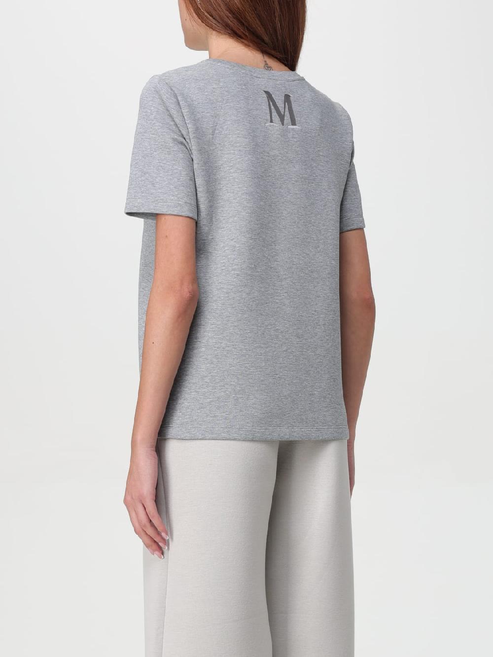 Giglio T-shirt Basic Max Mara In Misto Cotone