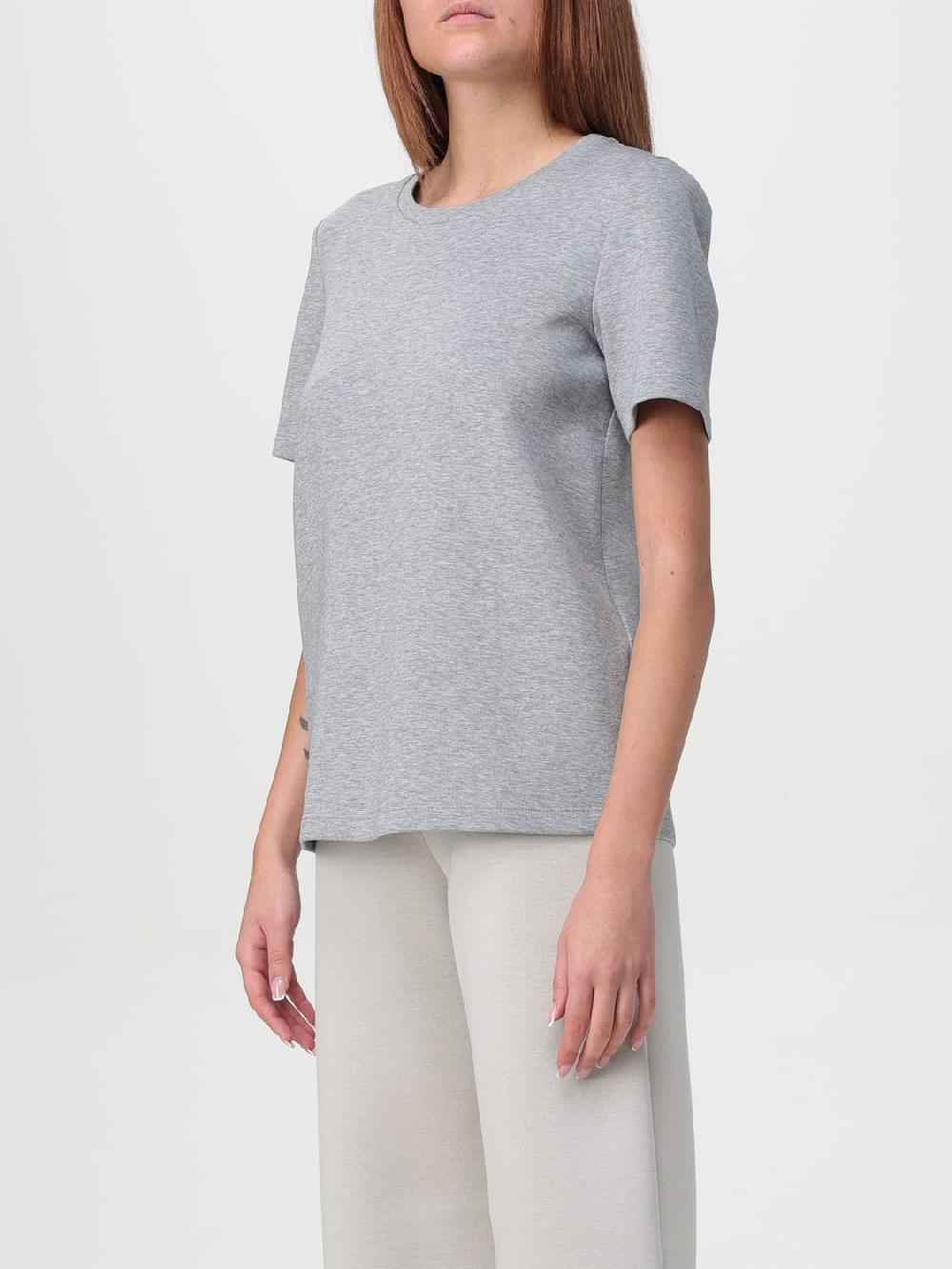 Giglio T-shirt Basic Max Mara In Misto Cotone
