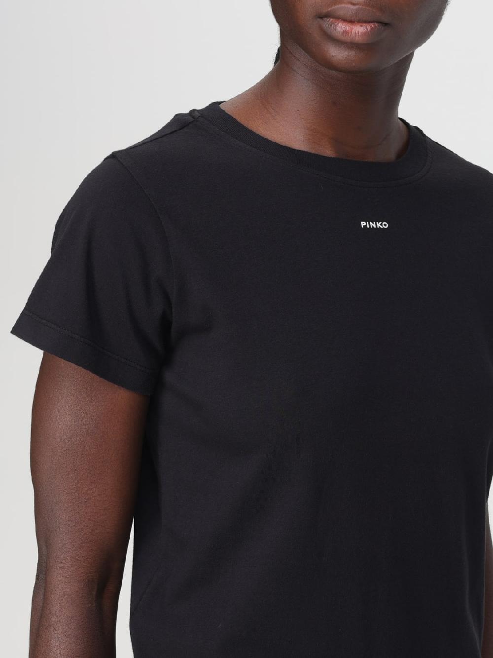 Giglio T-shirt Basic Pinko In Cotone