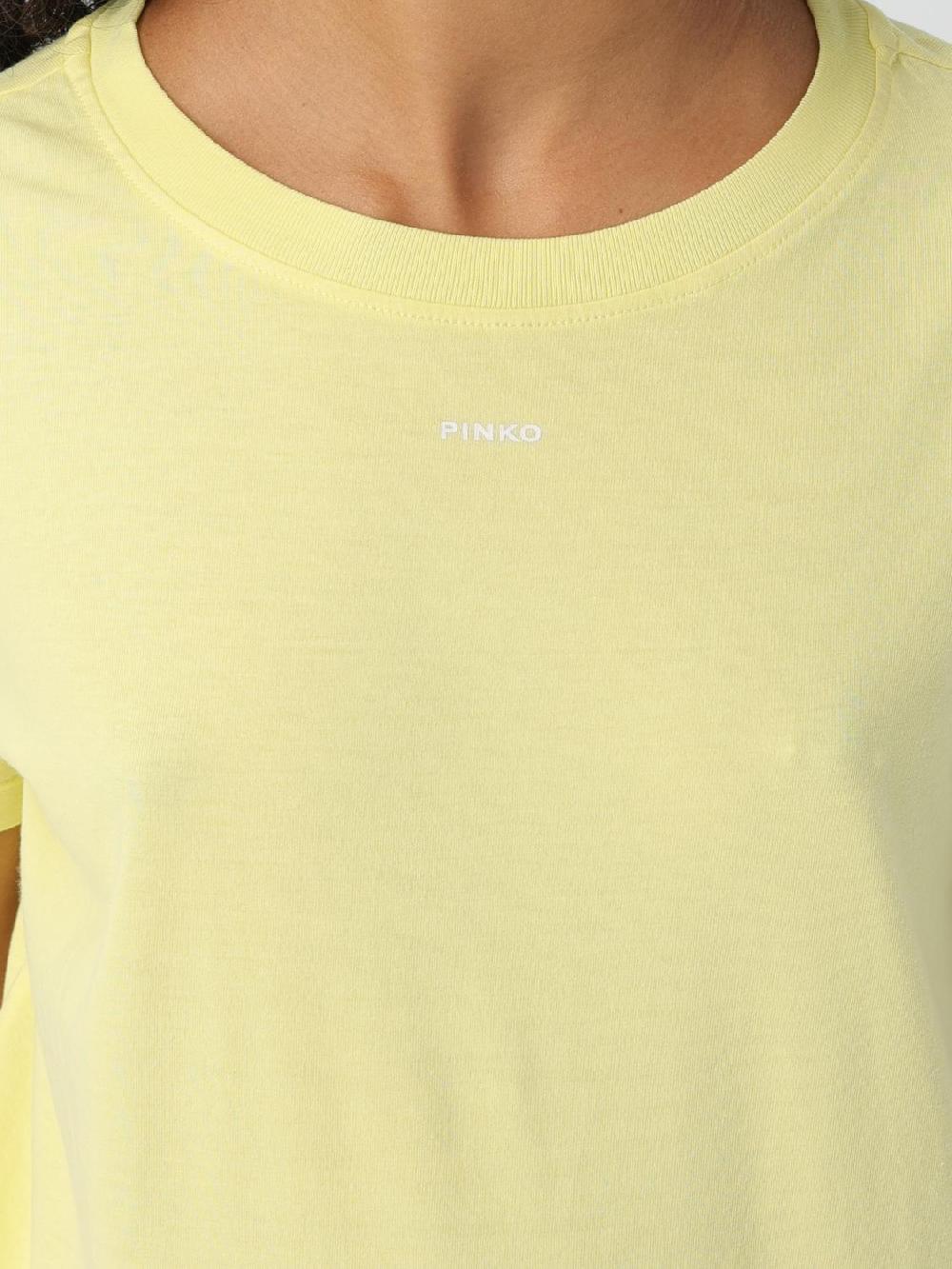 Giglio T-shirt Basic Pinko In Cotone