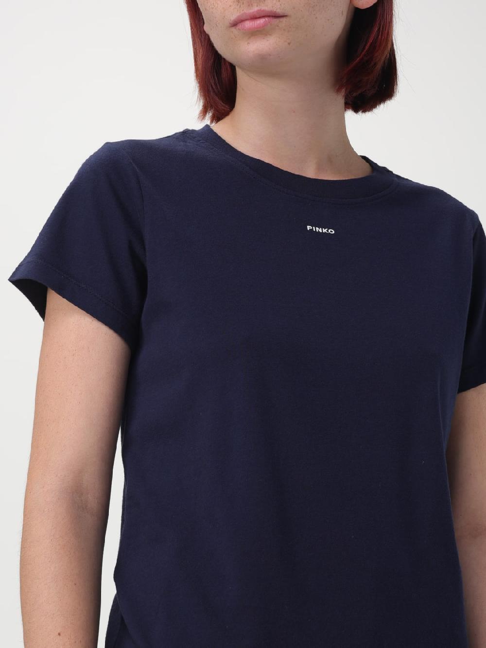 Giglio T-shirt Basic Pinko In Cotone
