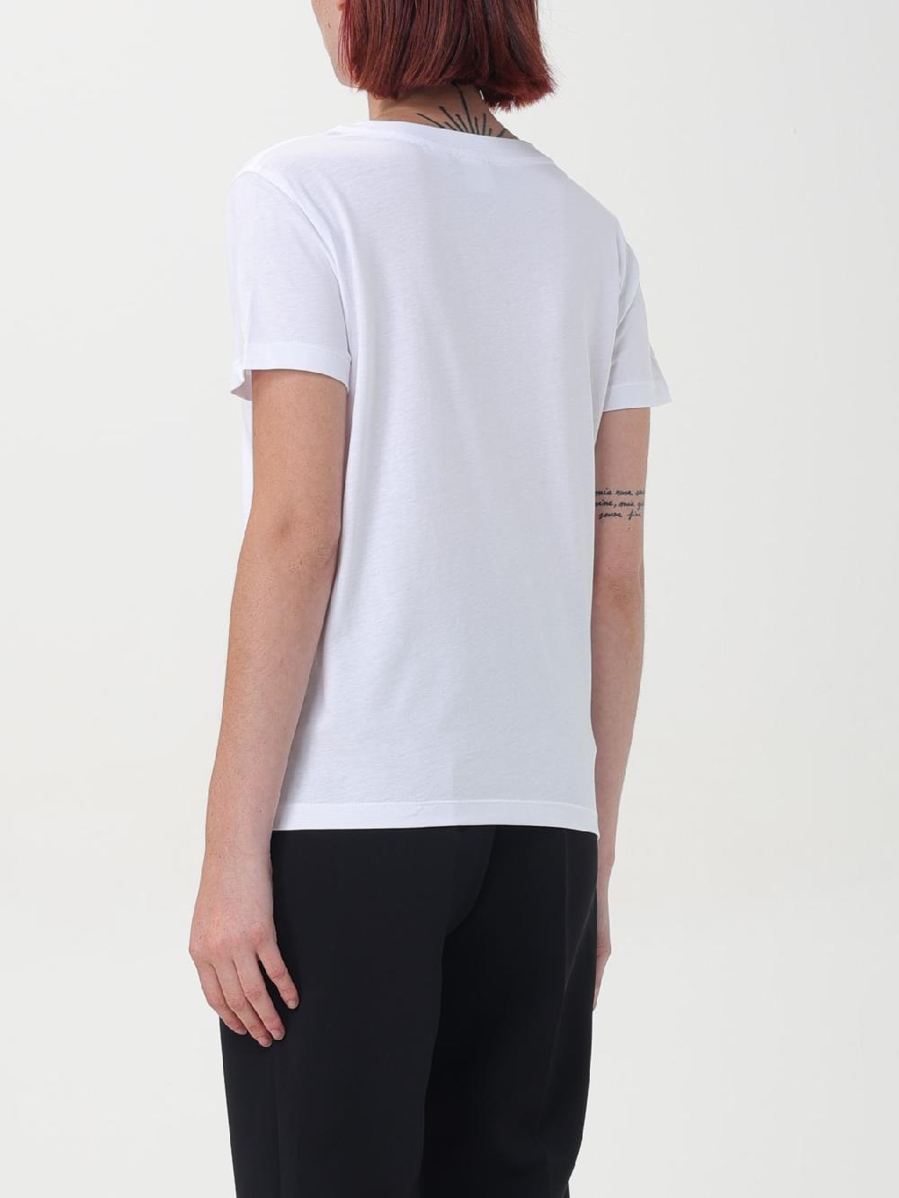 Giglio T-shirt Basic Pinko In Cotone