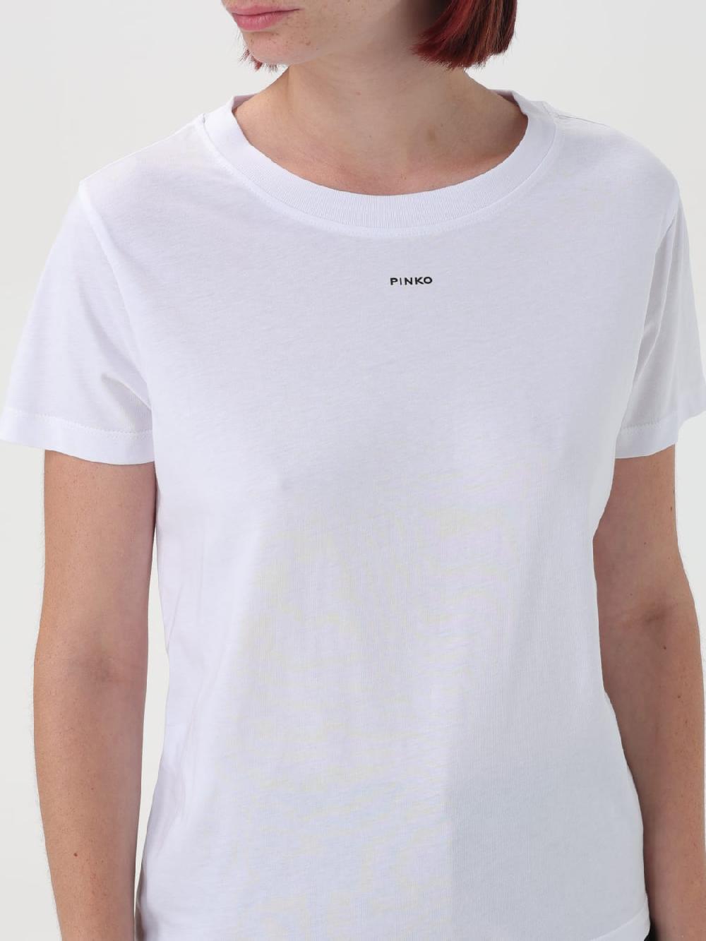 Giglio T-shirt Basic Pinko In Cotone