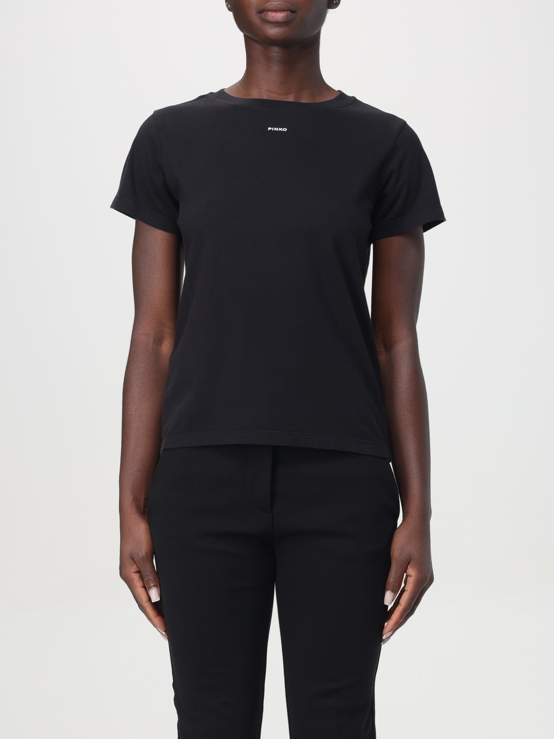 Giglio T-shirt basic Pinko in cotone
