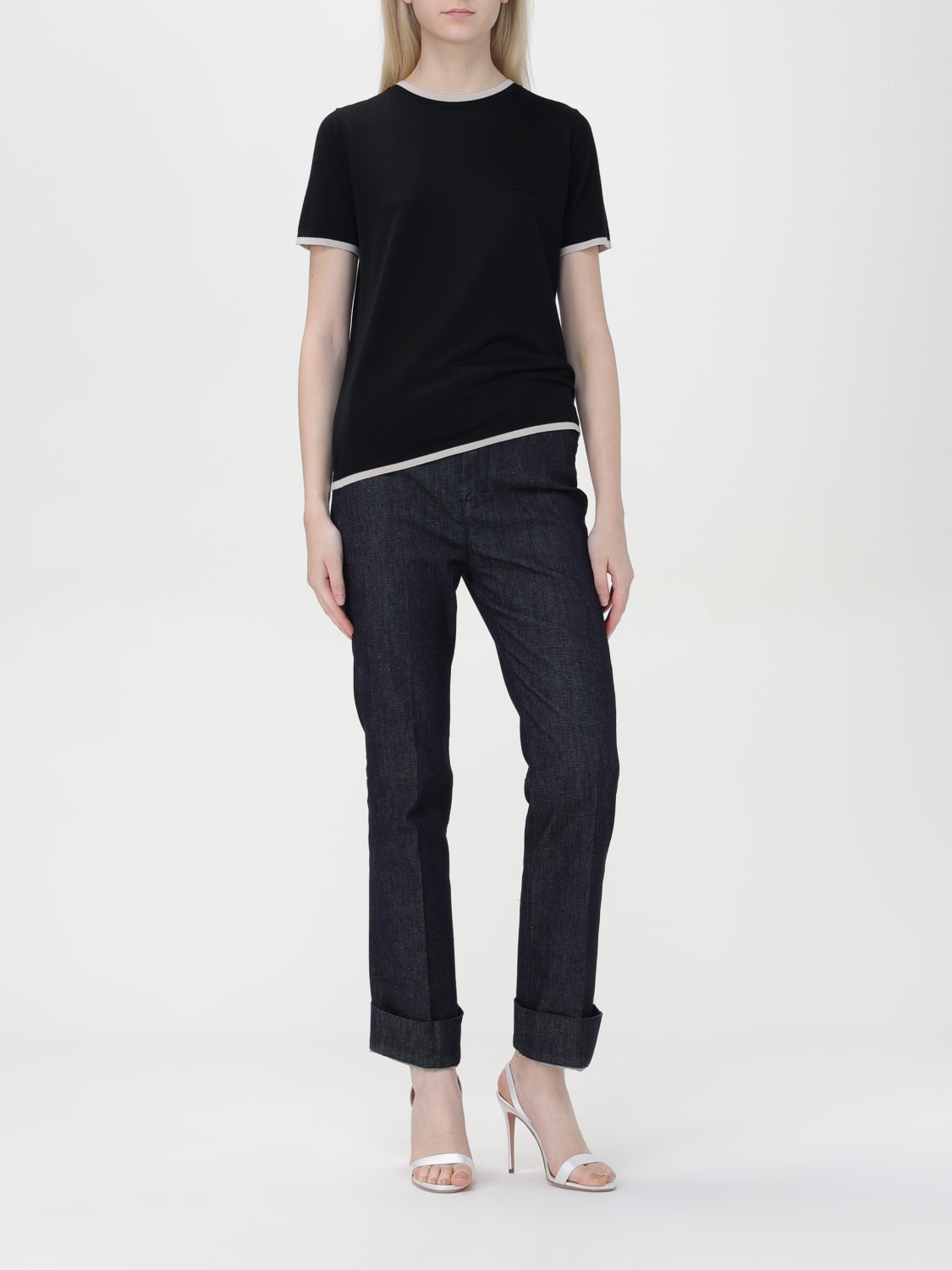 Giglio T-shirt Basic 's Max Mara Di Lana