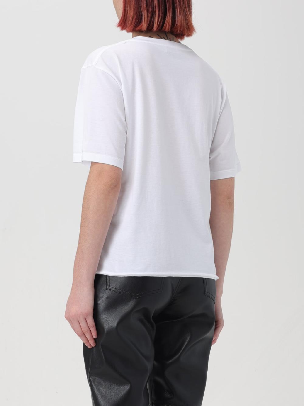 Giglio T-shirt Basic Saint Laurent Con Logo