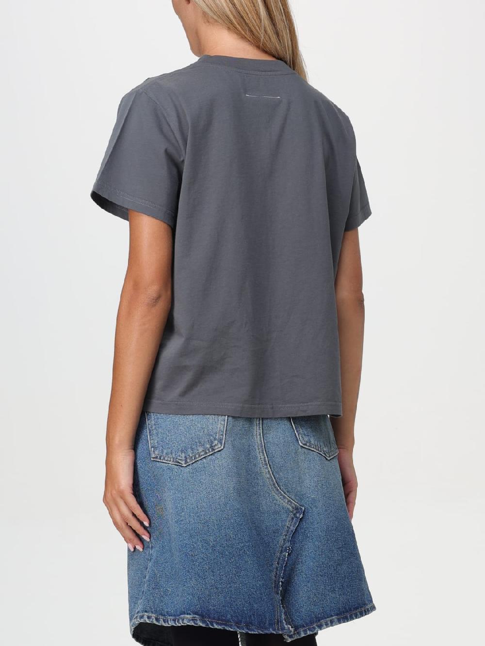 Giglio T-shirt Bicolore Mm6 Maison Margiela