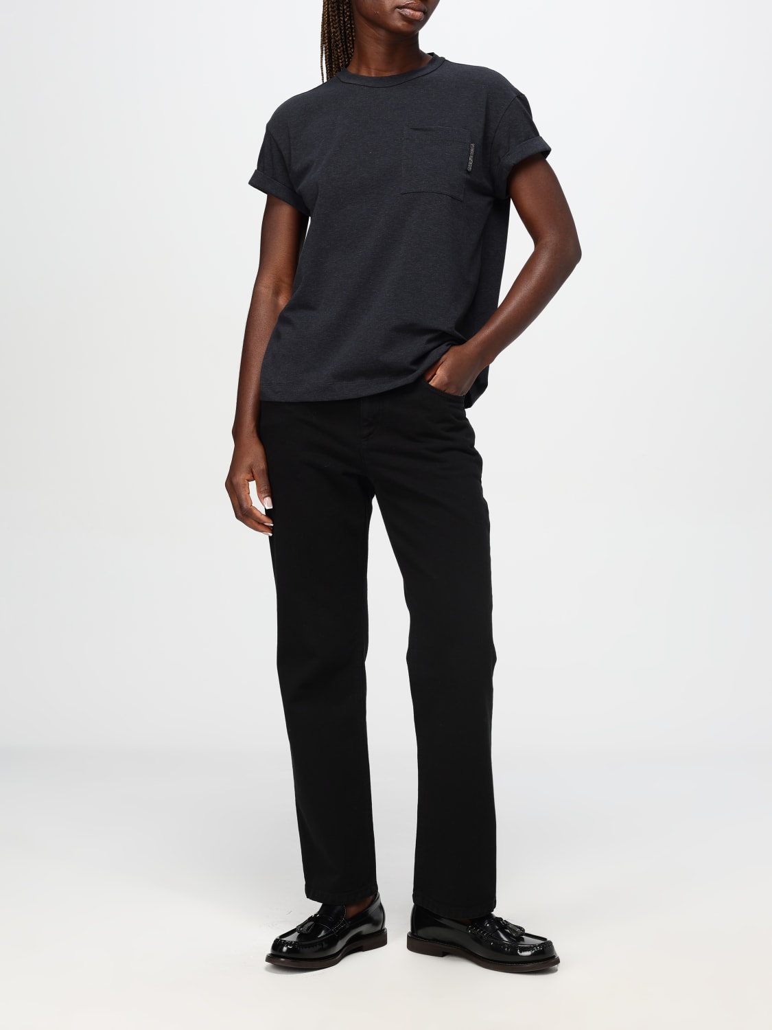 Giglio T-shirt Brunello Cucinelli In Cotone
