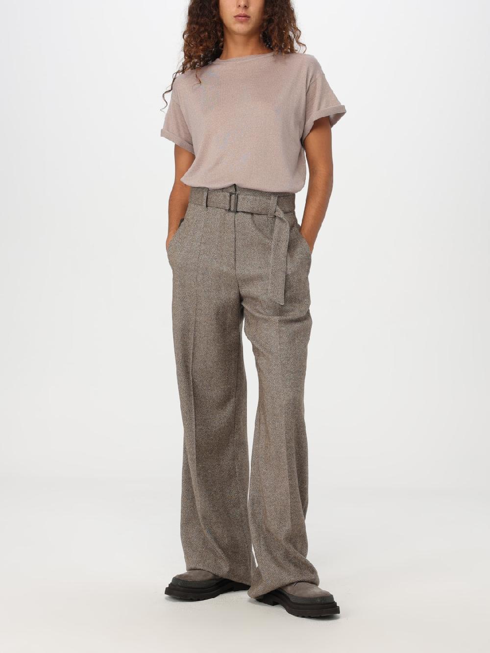 Giglio T-shirt Brunello Cucinelli In Misto Seta
