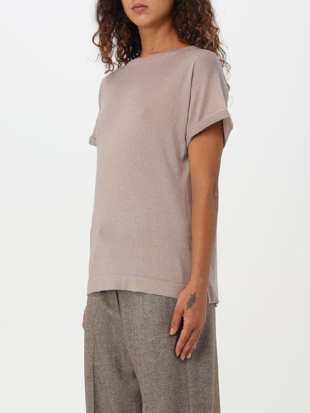 Giglio T-shirt Brunello Cucinelli In Misto Seta