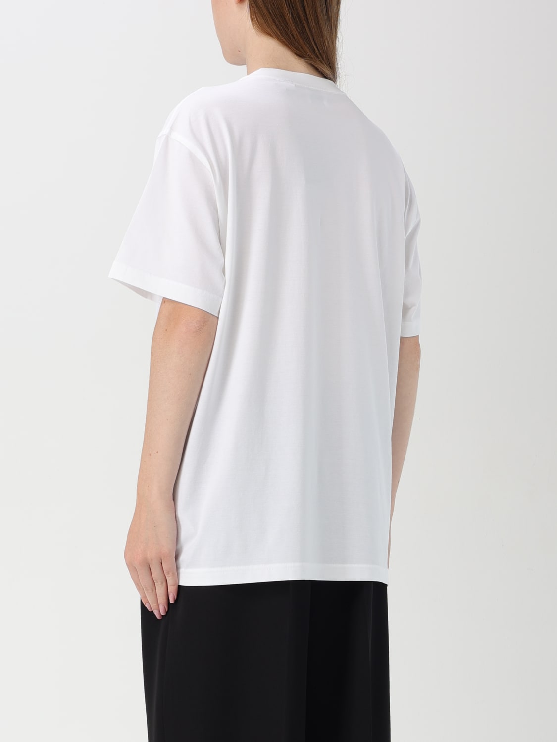 Giglio T-shirt Burberry Con Toppa Check