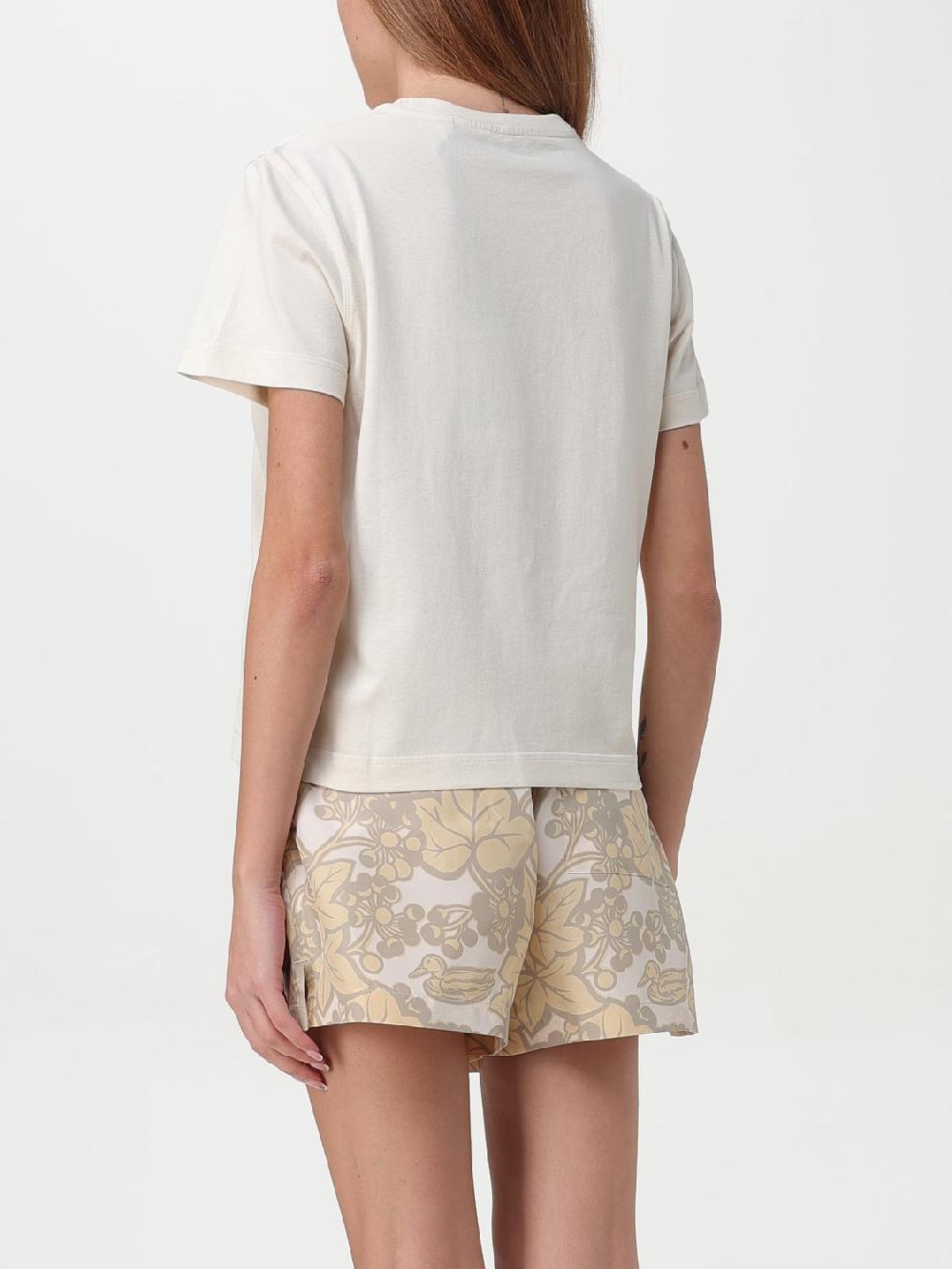 Giglio T-shirt Burberry In Cotone Biologico