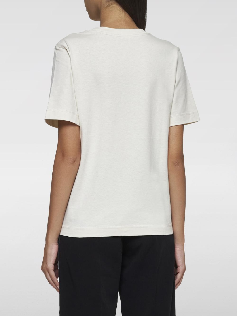 Giglio T-shirt Burberry In Cotone Organico