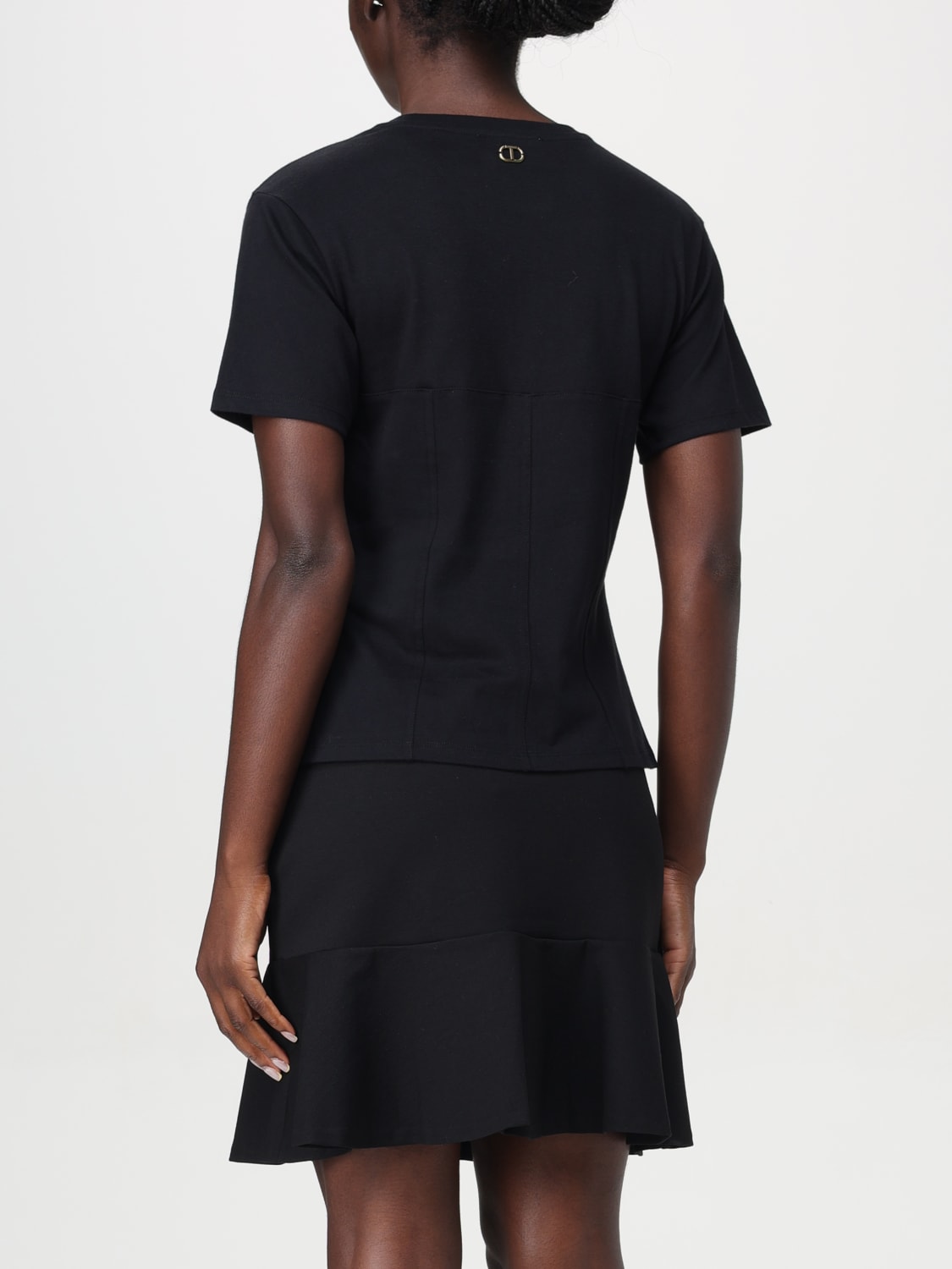 Giglio T-shirt Bustier In Cotone Twinset