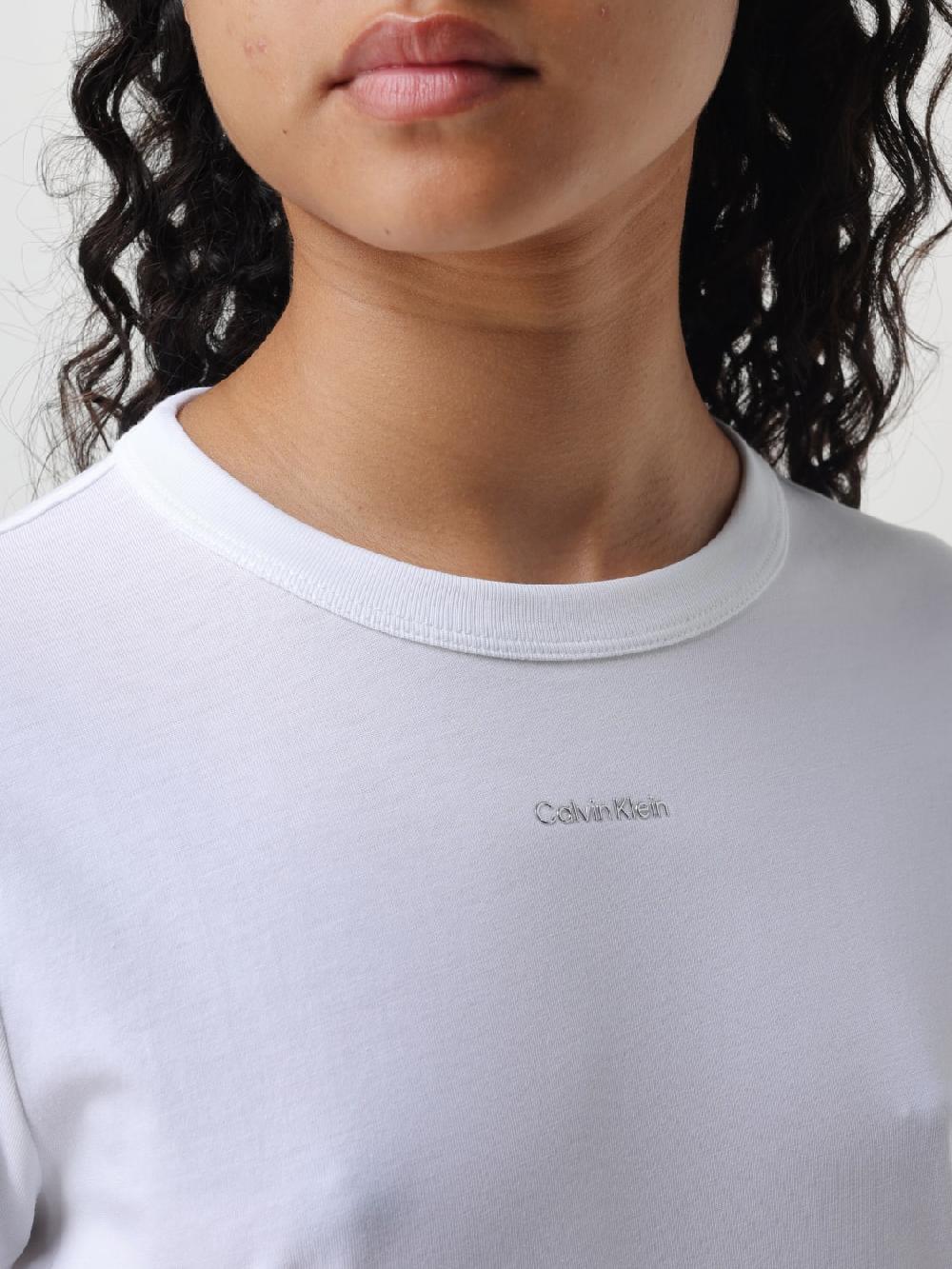 Giglio T-shirt Calvin Klein In Cotone