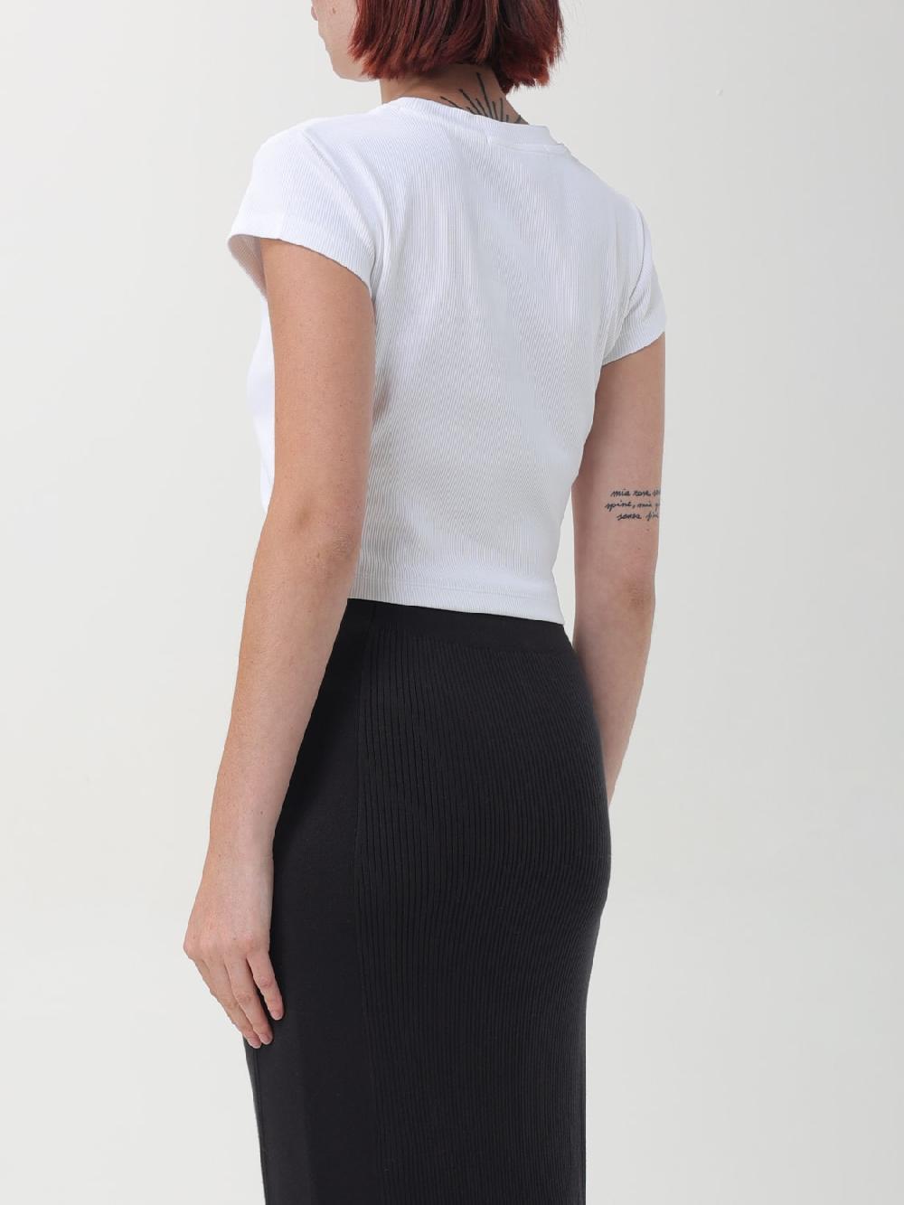 Giglio T-shirt Calvin Klein In Cotone Rigenerato