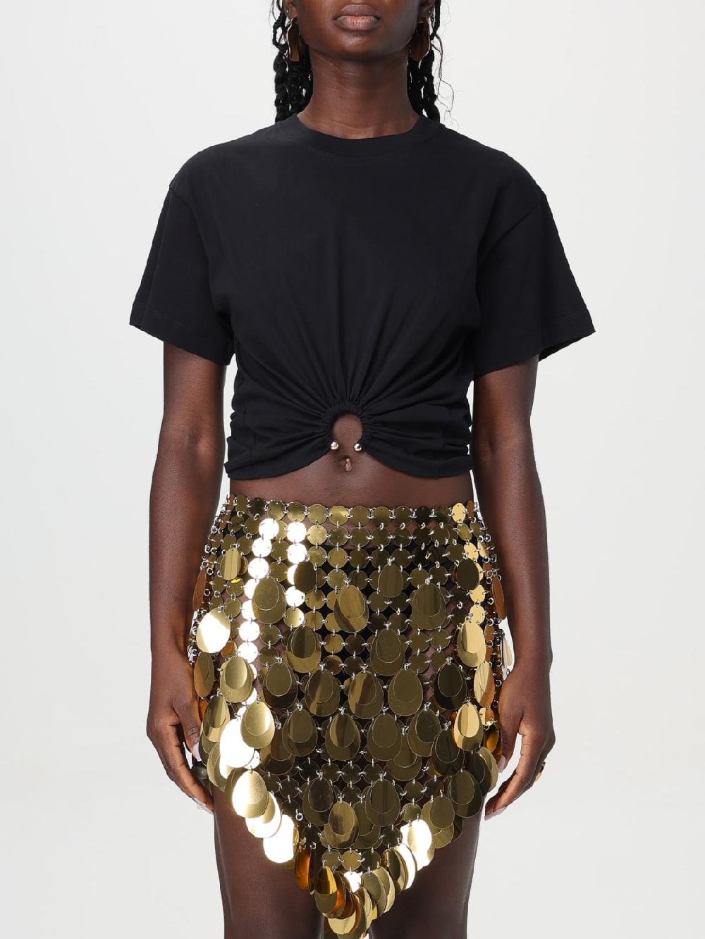 Giglio T-shirt con anello Rabanne