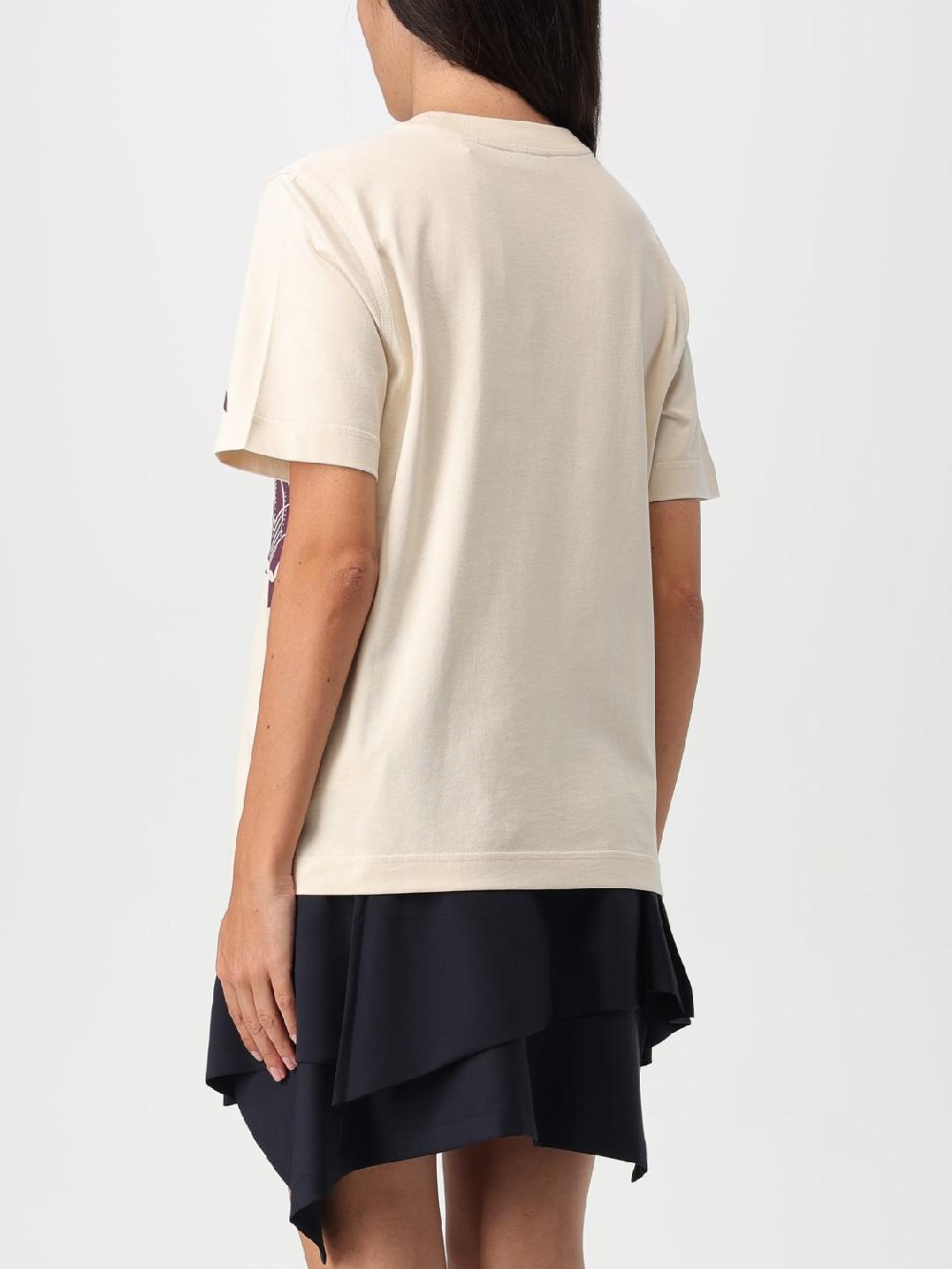 Giglio T-shirt Con Big Logo Burberry