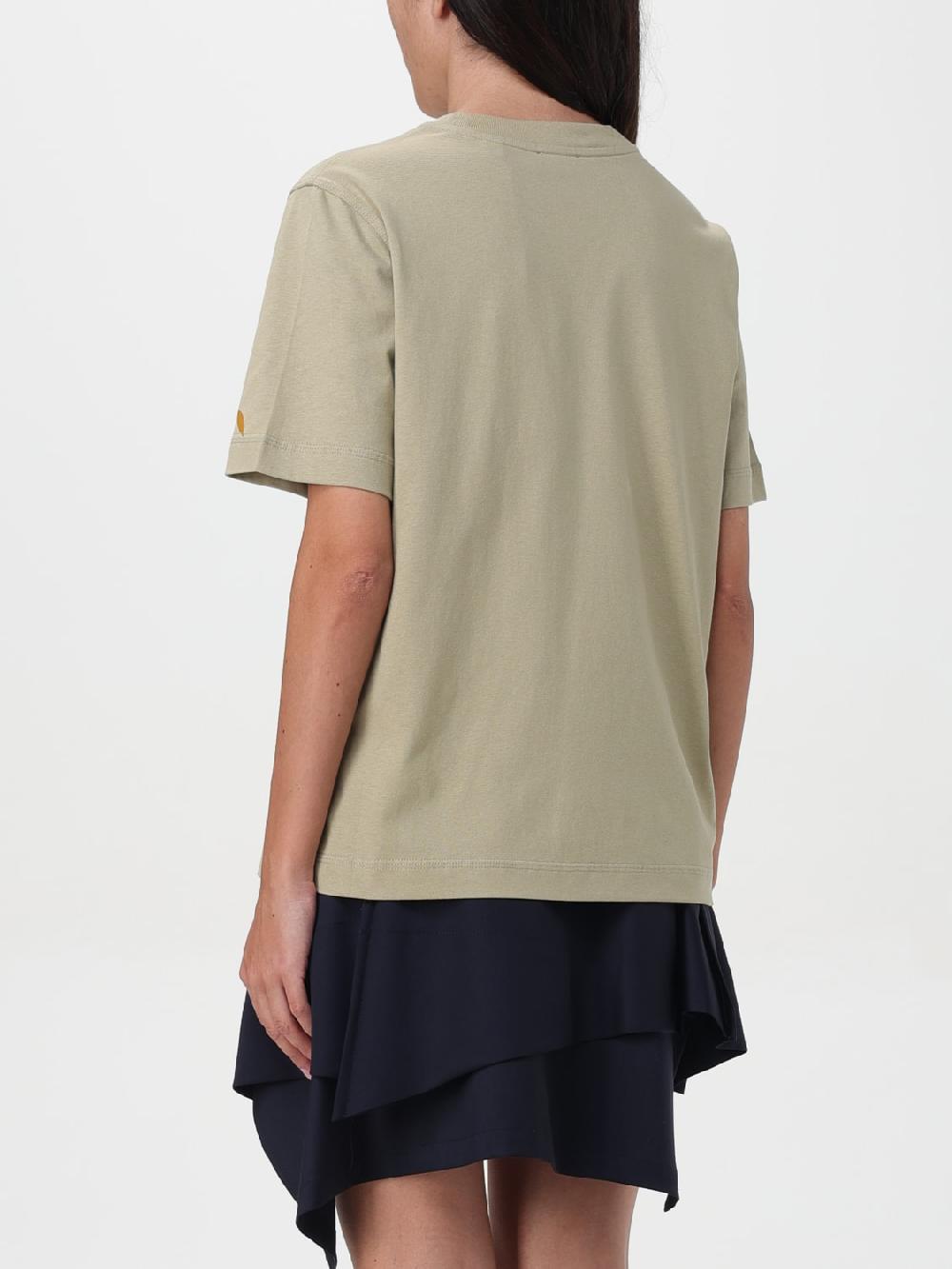 Giglio T-shirt Con Big Logo Burberry