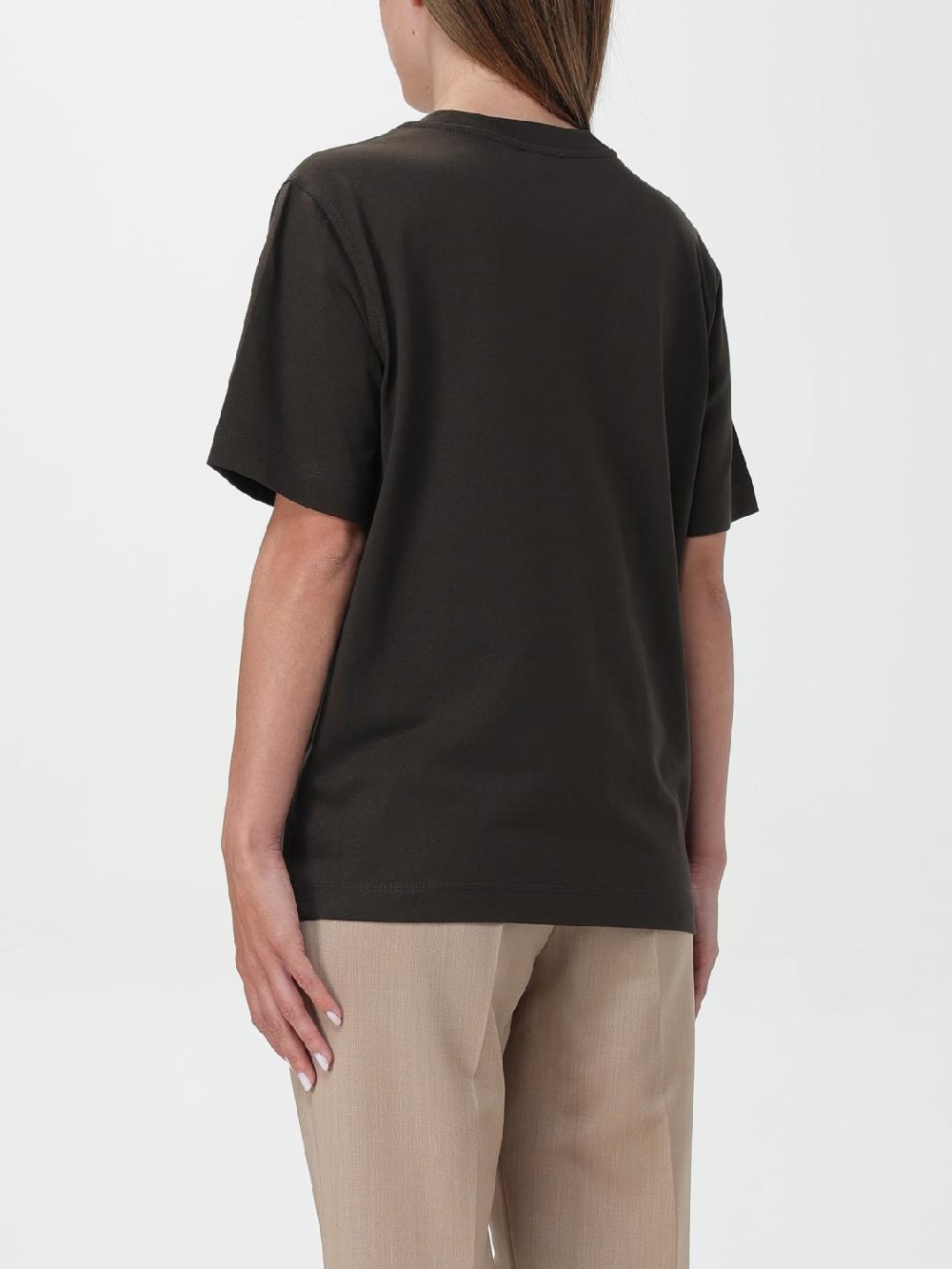 Giglio T-shirt Con Big Logo Burberry