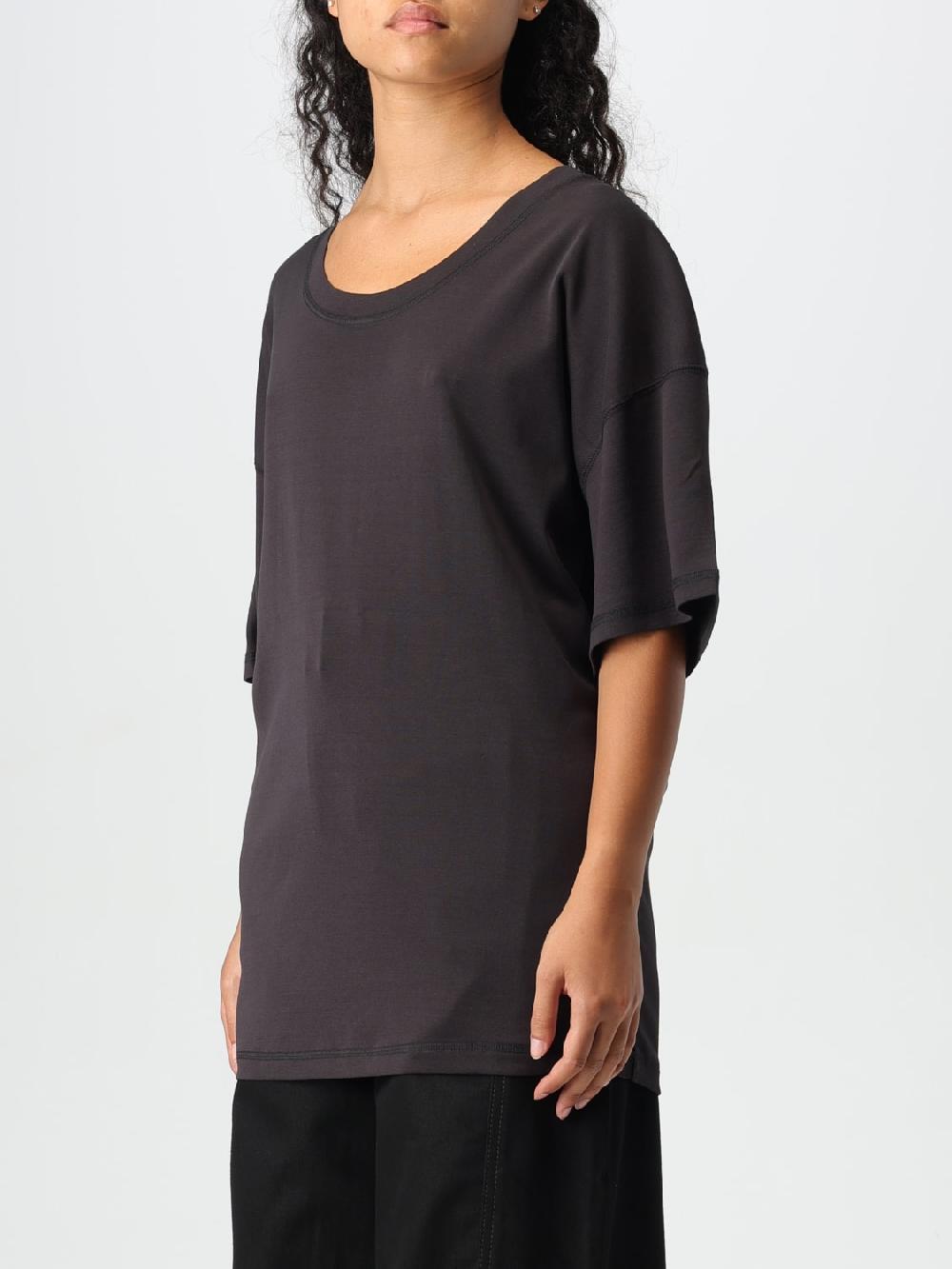 Giglio T-shirt Con Cuciture Lemaire In Cotone