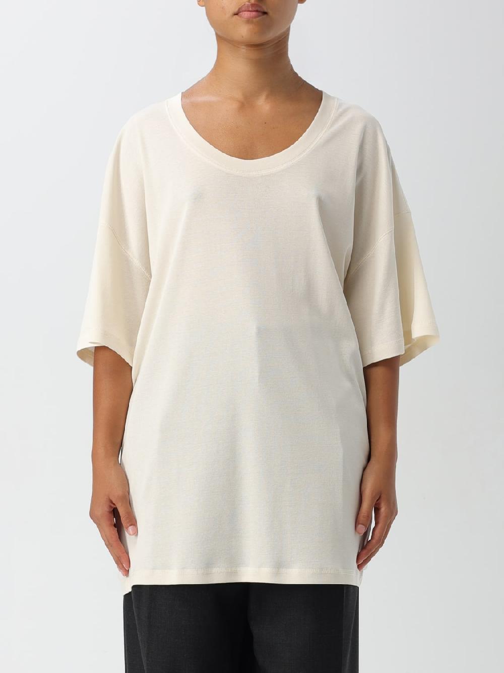Giglio T-shirt con cuciture Lemaire in cotone