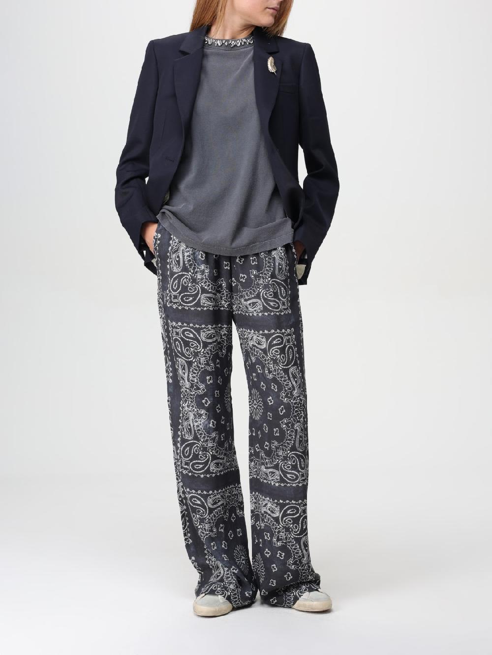 Giglio T-shirt Con Girocollo Gioiello Golden Goose