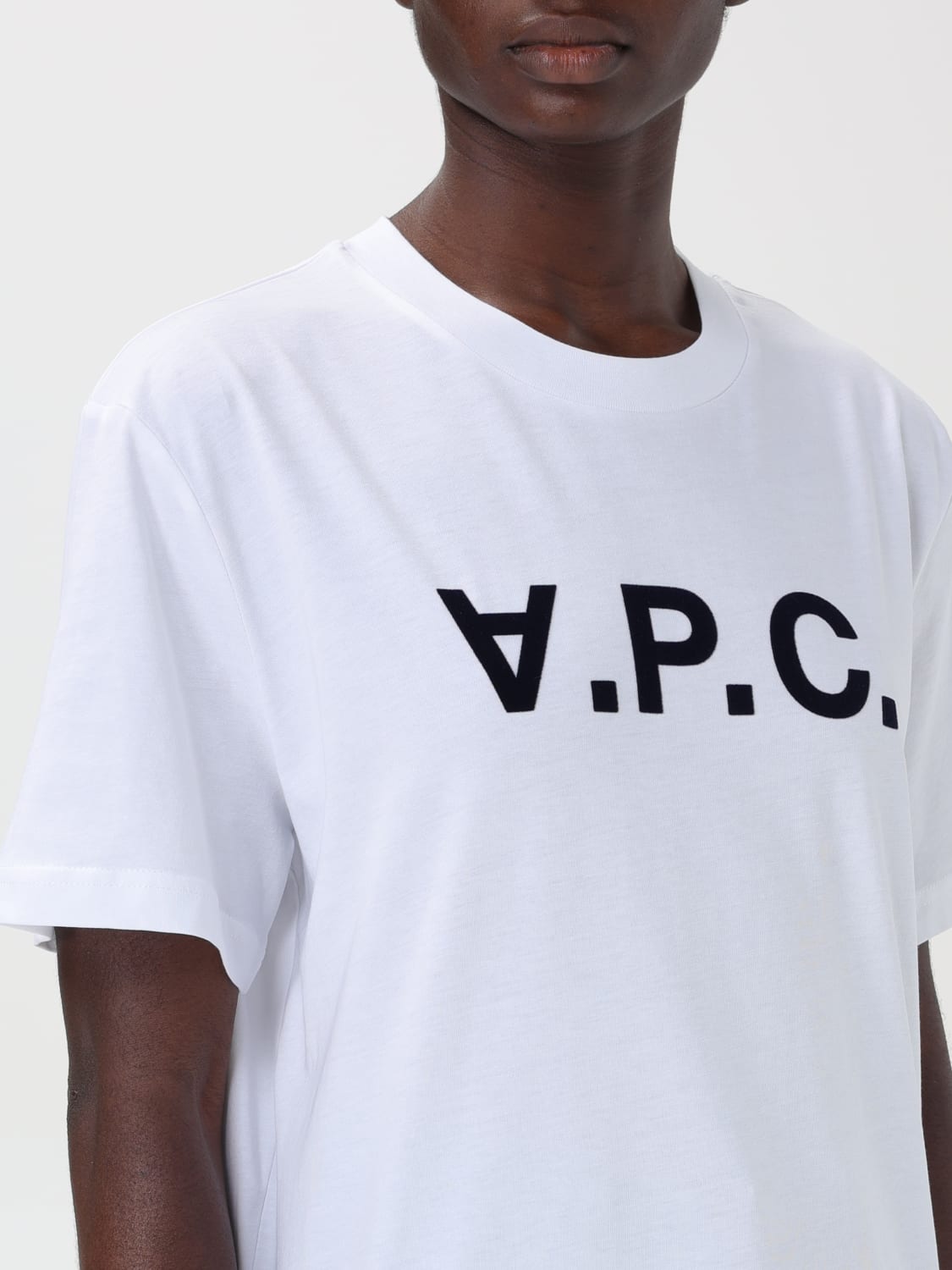 Giglio T-shirt Con Logo A.P.C