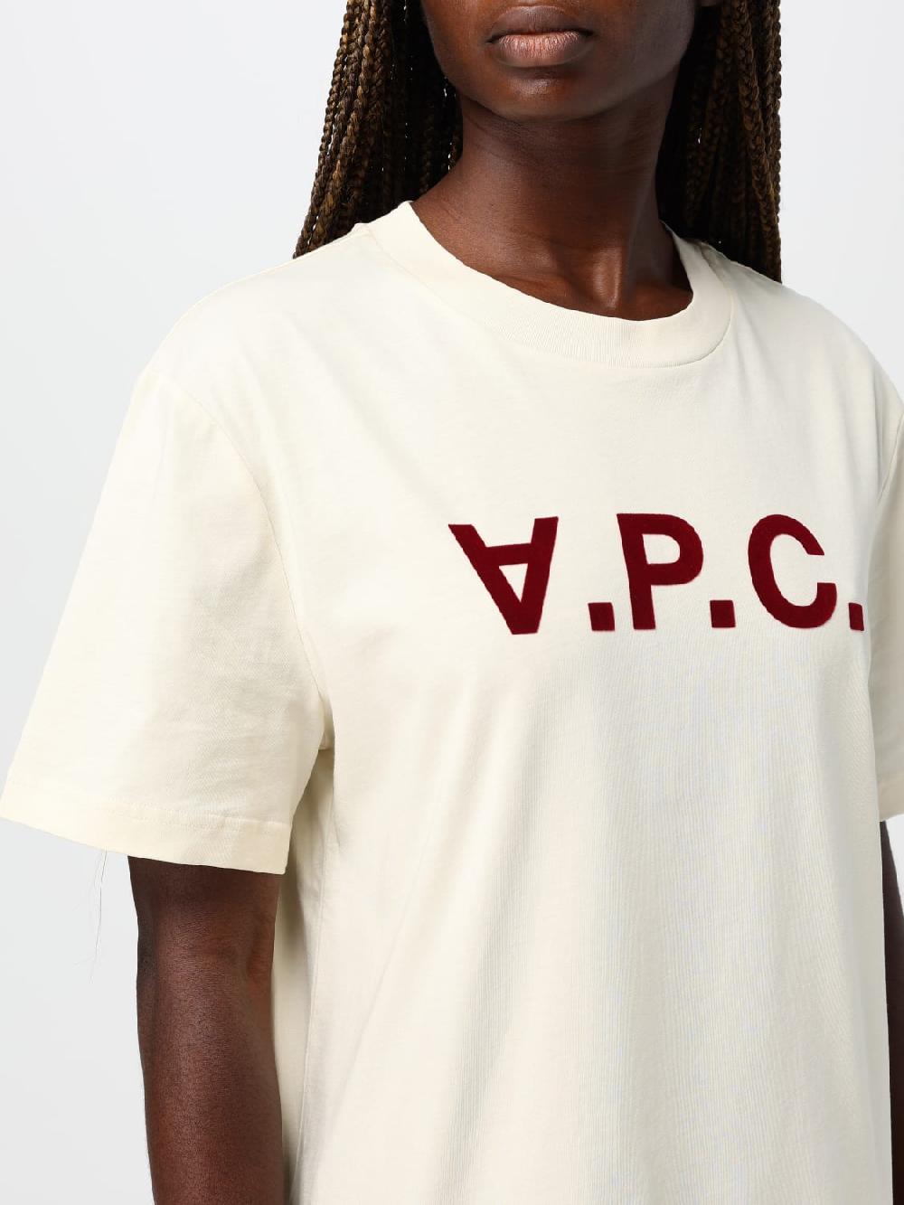 Giglio T-shirt Con Logo A.P.C