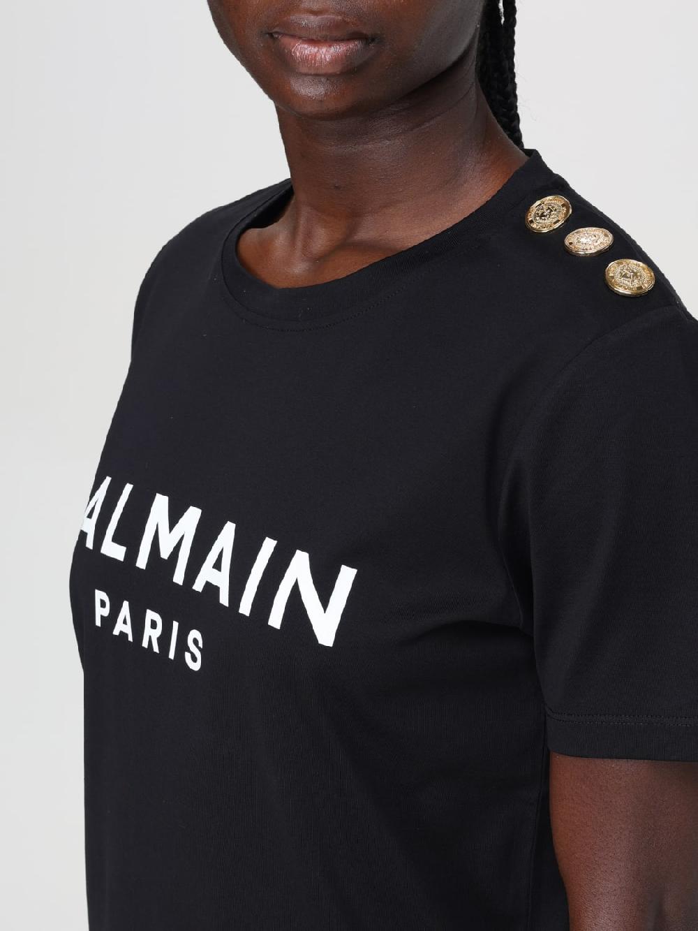 Giglio T-shirt Con Logo Balmain