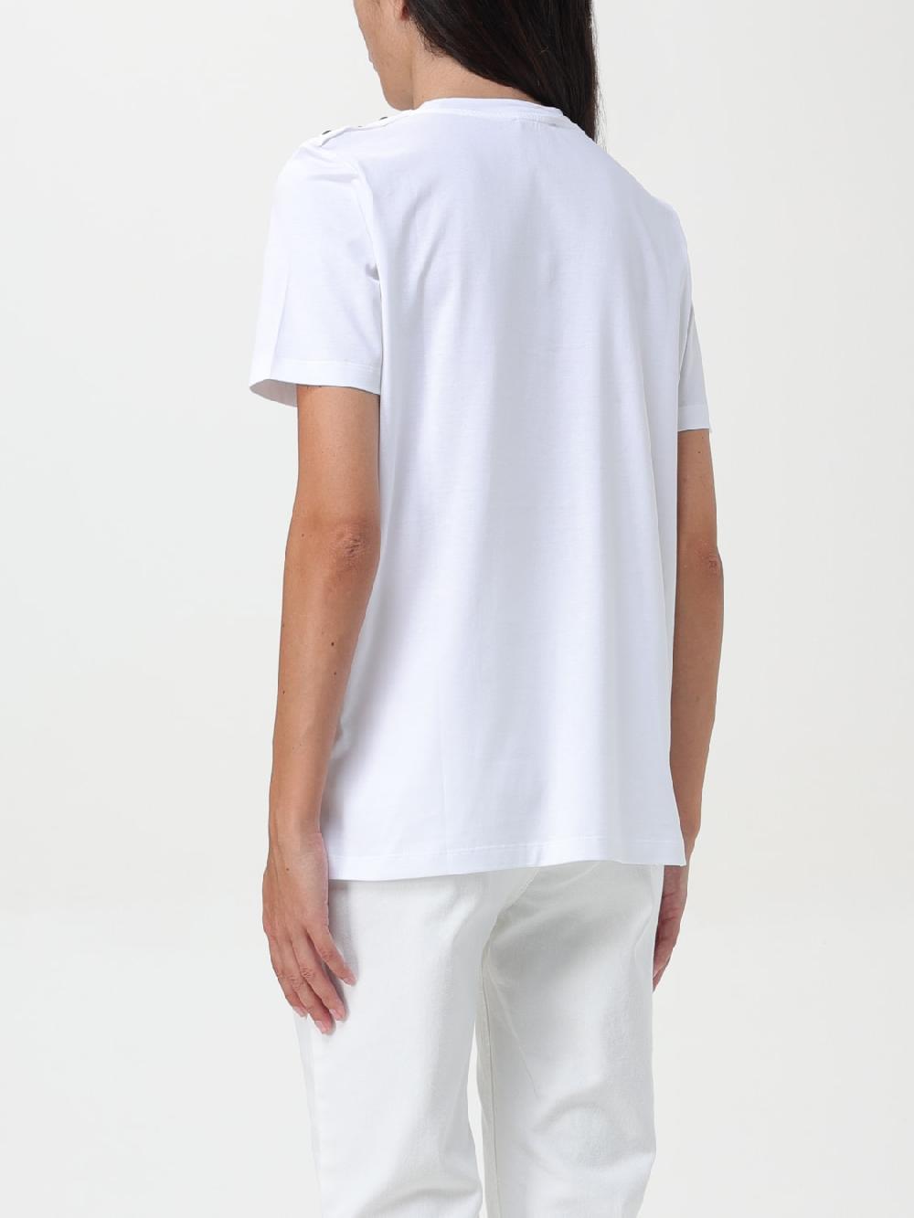 Giglio T-shirt Con Logo Balmain
