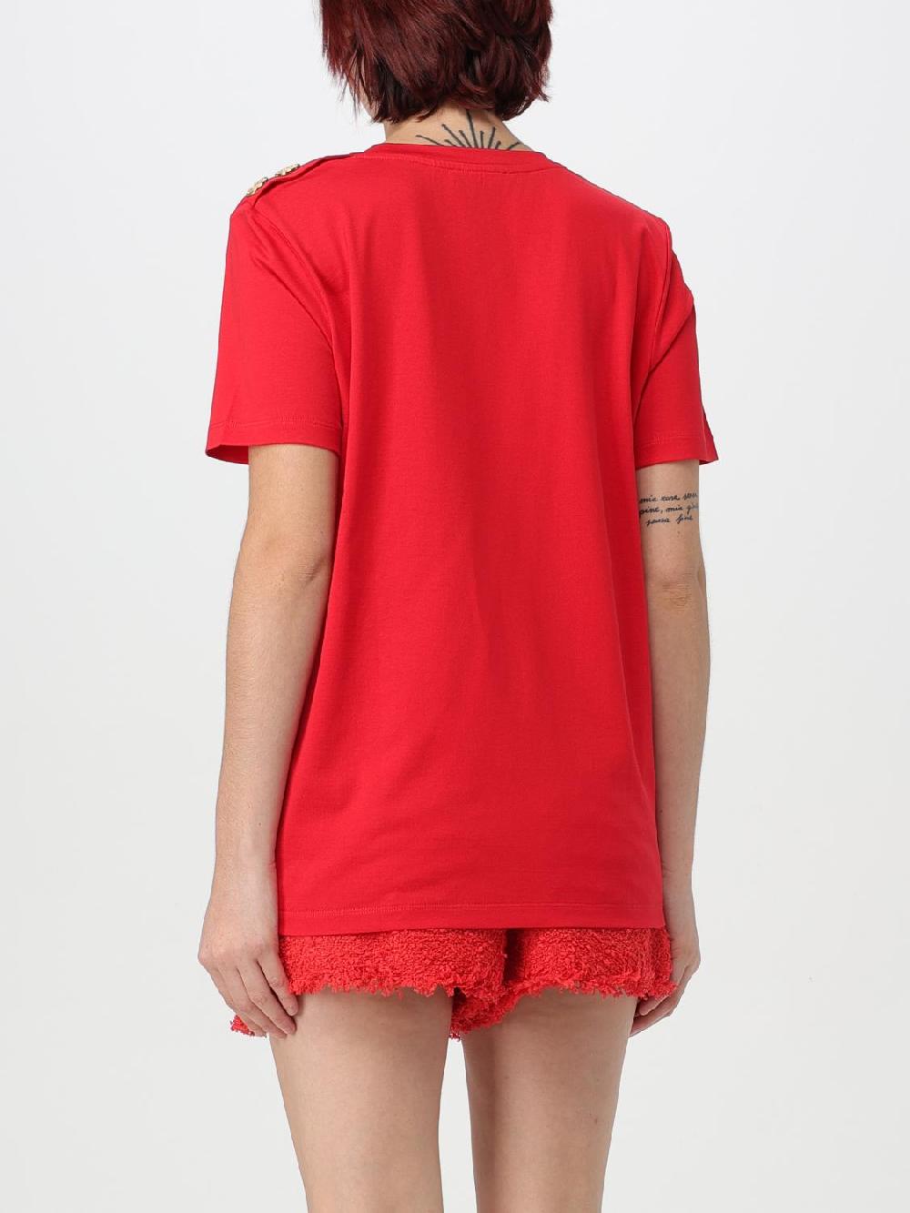 Giglio T-shirt Con Logo Balmain