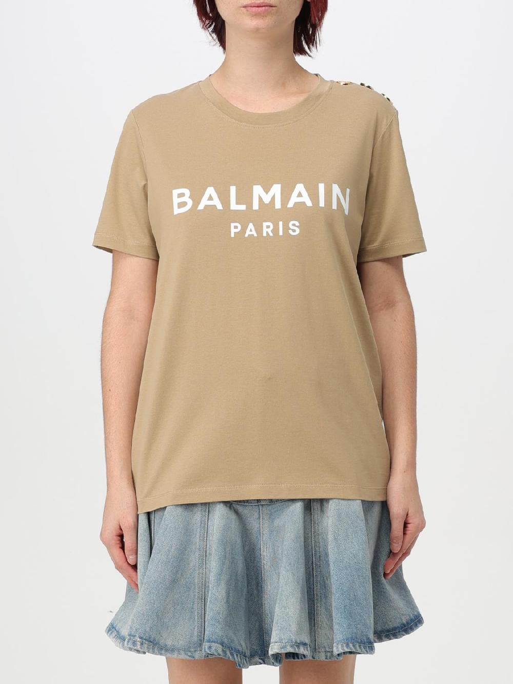 Giglio T-shirt con logo Balmain