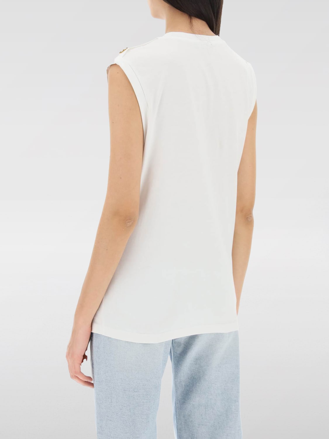 Giglio T-shirt Con Logo Balmain