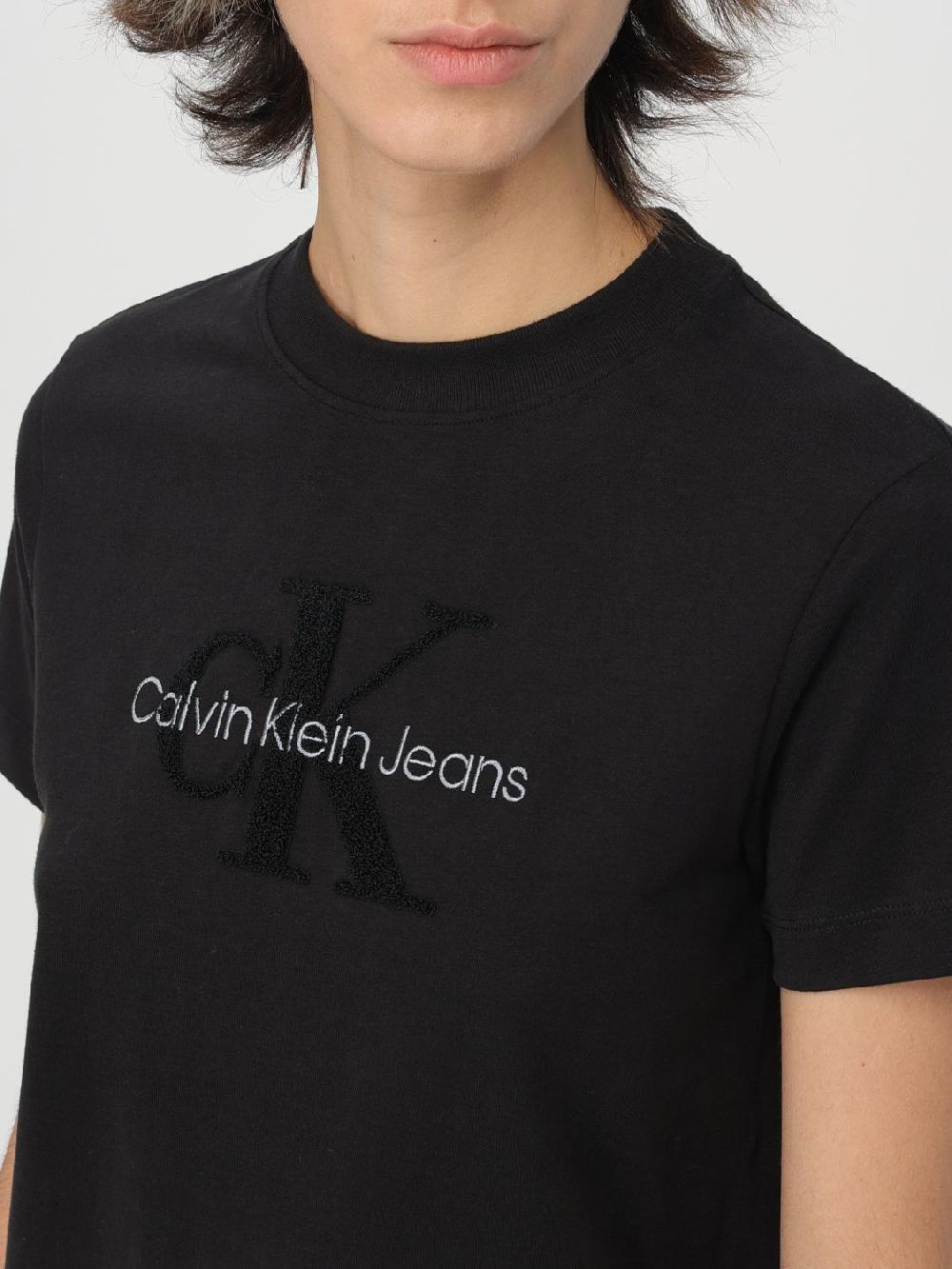 Giglio T-shirt Con Logo Calvin Klein