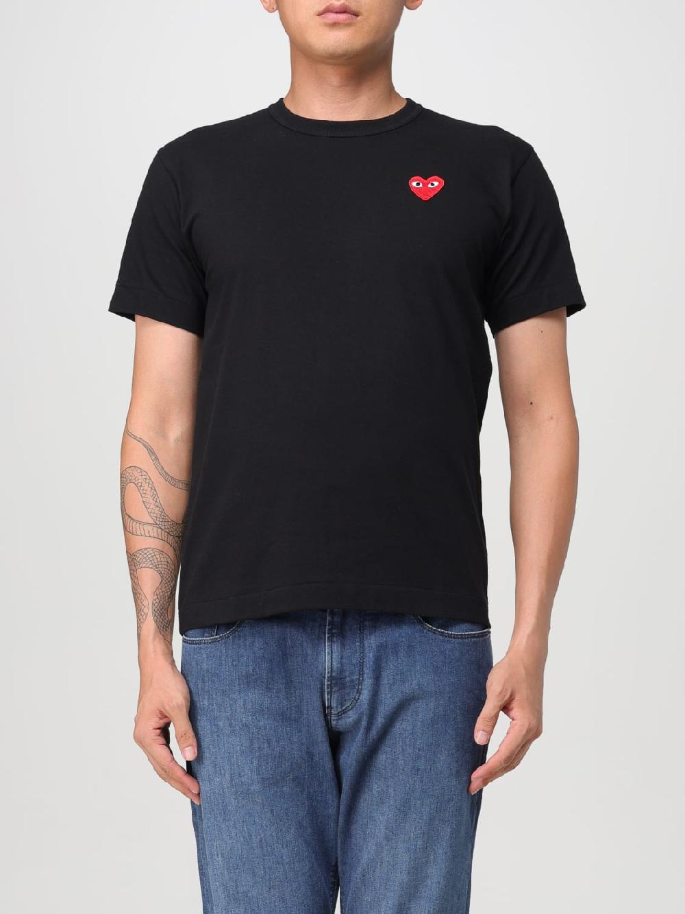 Giglio T-shirt con logo Comme Des Garcons Play