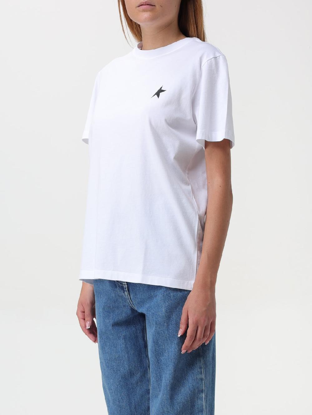 Giglio T-shirt Con Logo Golden Goose