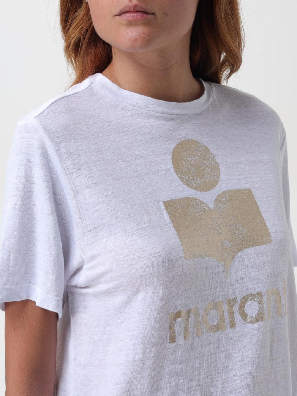 Giglio T-shirt Con Logo Isabel Marant Etoile