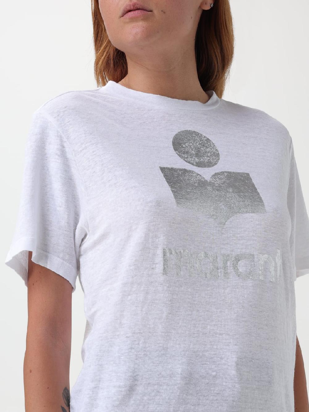 Giglio T-shirt Con Logo Isabel Marant Etoile