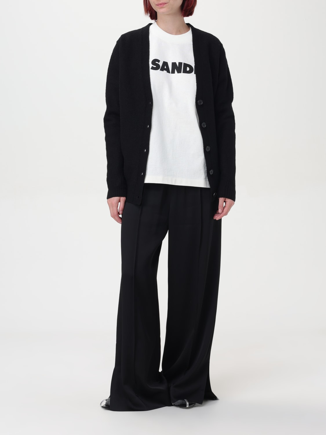 Giglio T-shirt Con Logo Jil Sander