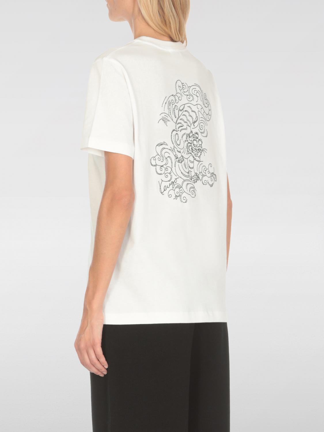 Giglio T-shirt Con Logo Kenzo