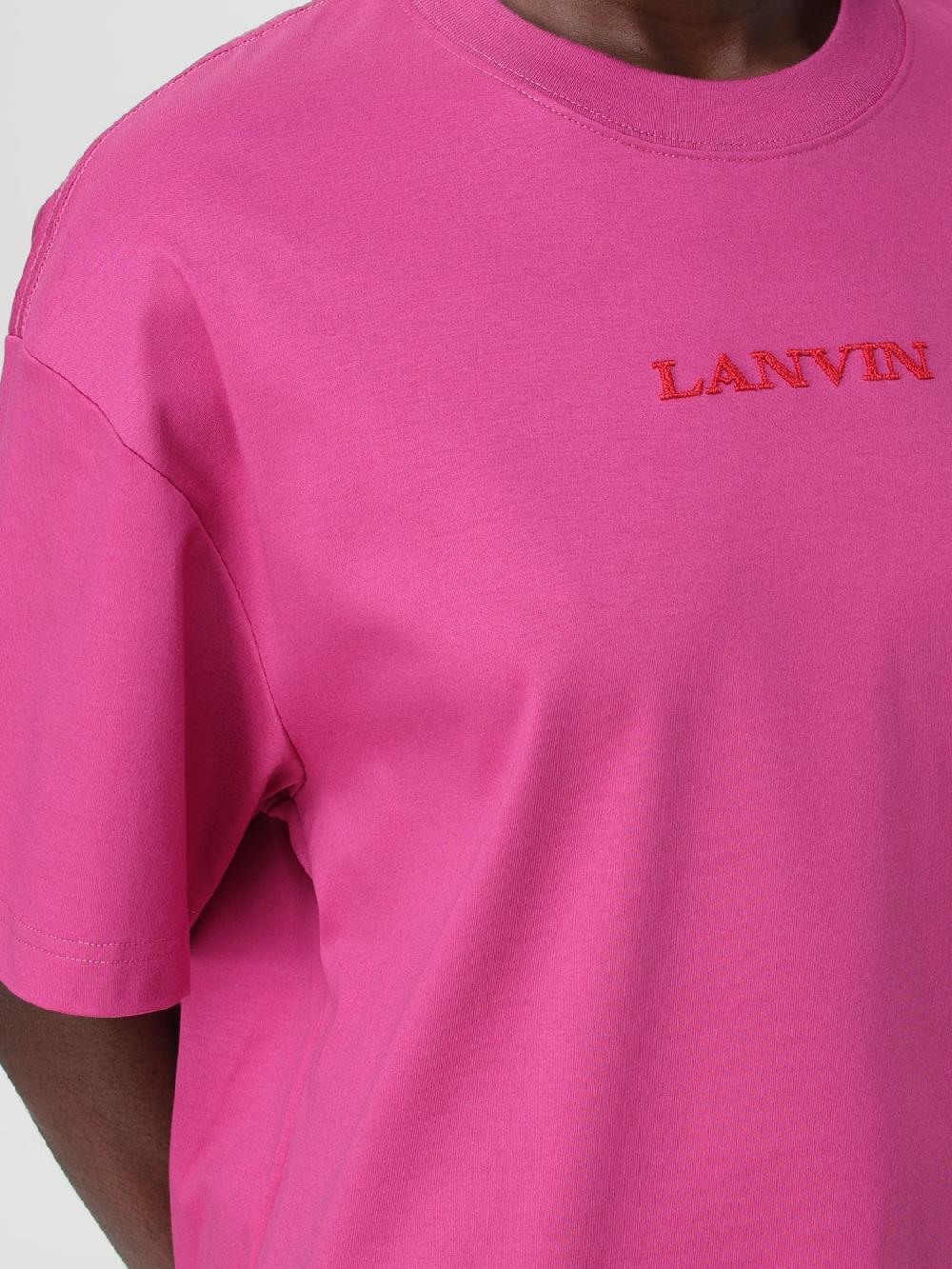 Giglio T-shirt Con Logo Lanvin