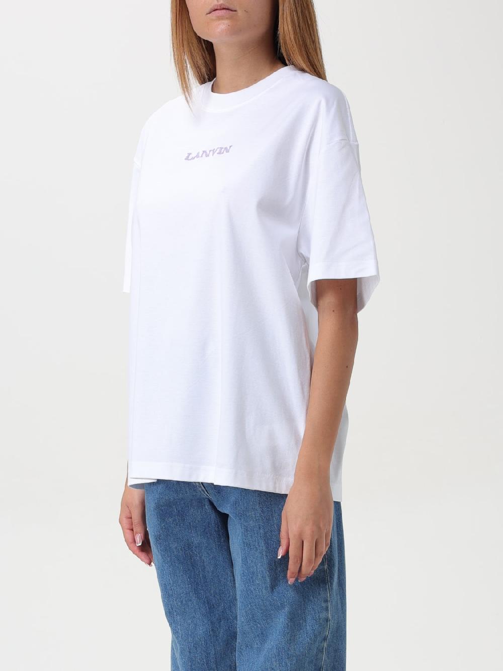 Giglio T-shirt Con Logo Lanvin