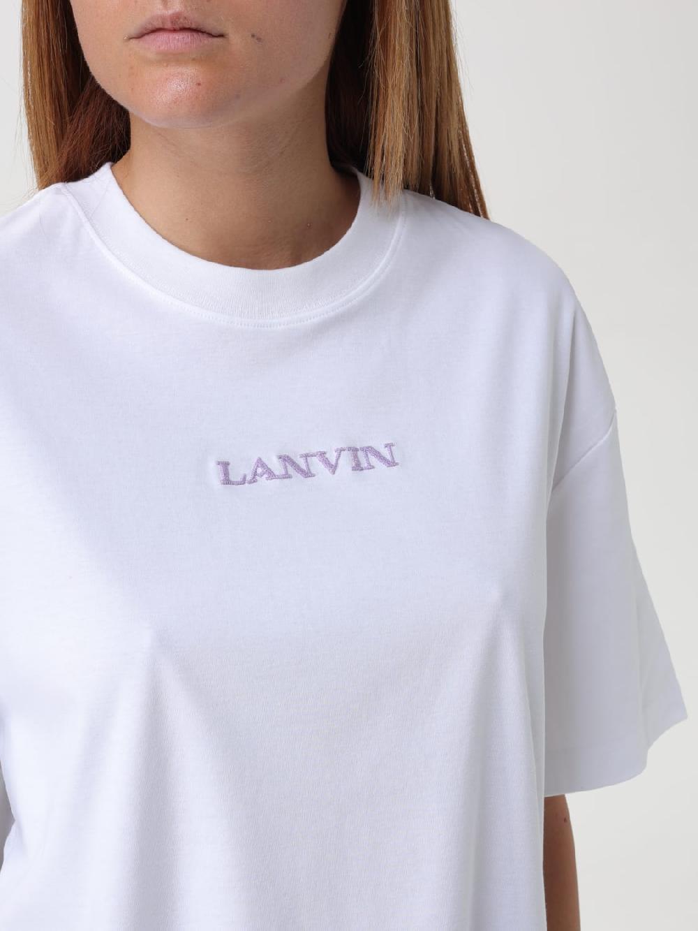 Giglio T-shirt Con Logo Lanvin