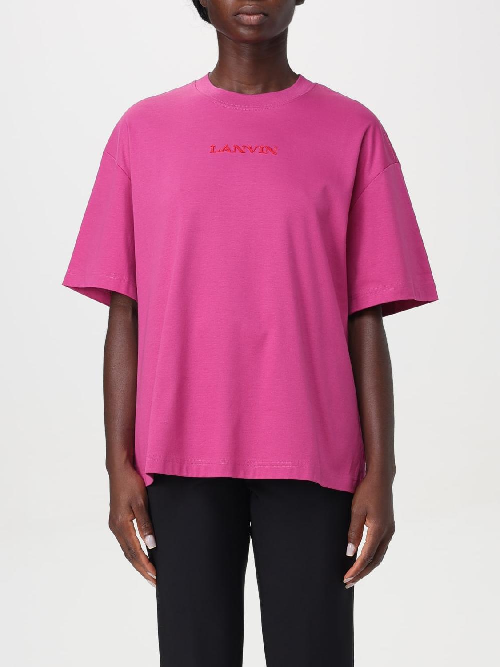 Giglio T-shirt con logo Lanvin