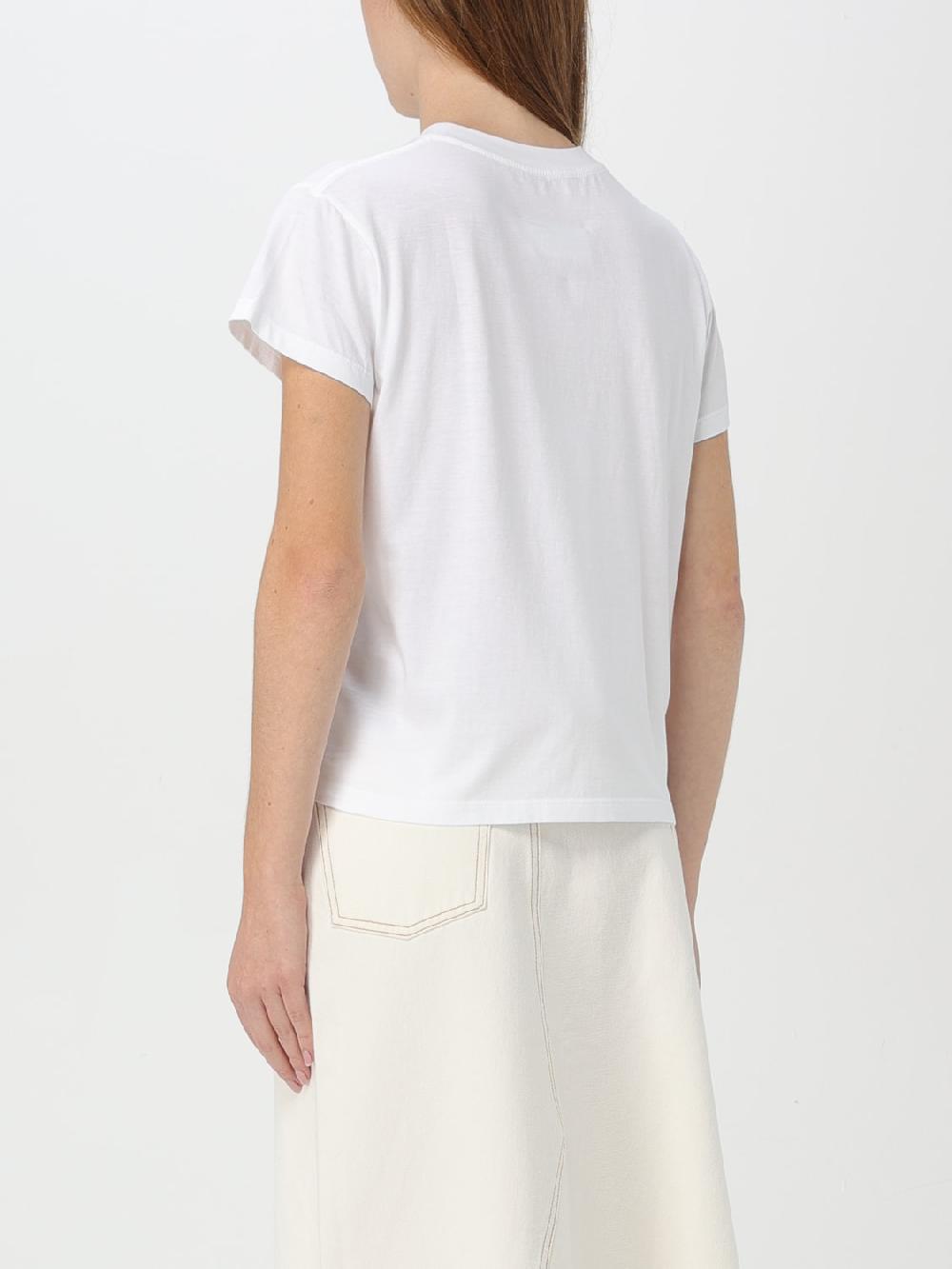 Giglio T-shirt Con Logo Mm6 Maison Margiela